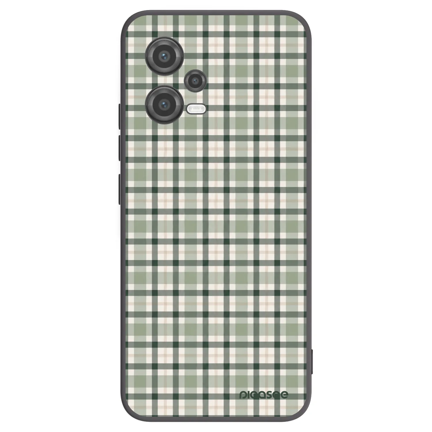 Picasee fekete szilikon tok az alábbi mobiltelefonokra Xiaomi Poco X5 - Sage Tartan