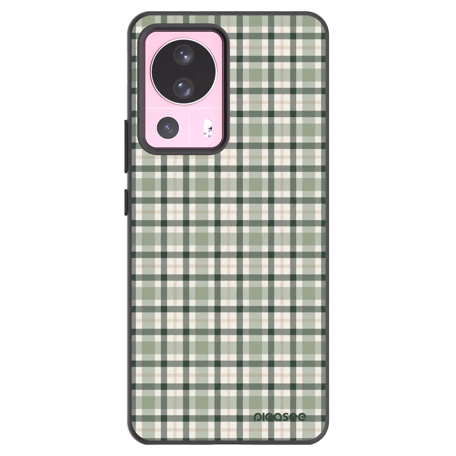 Picasee fekete szilikon tok az alábbi mobiltelefonokra Xiaomi 13 Lite - Sage Tartan