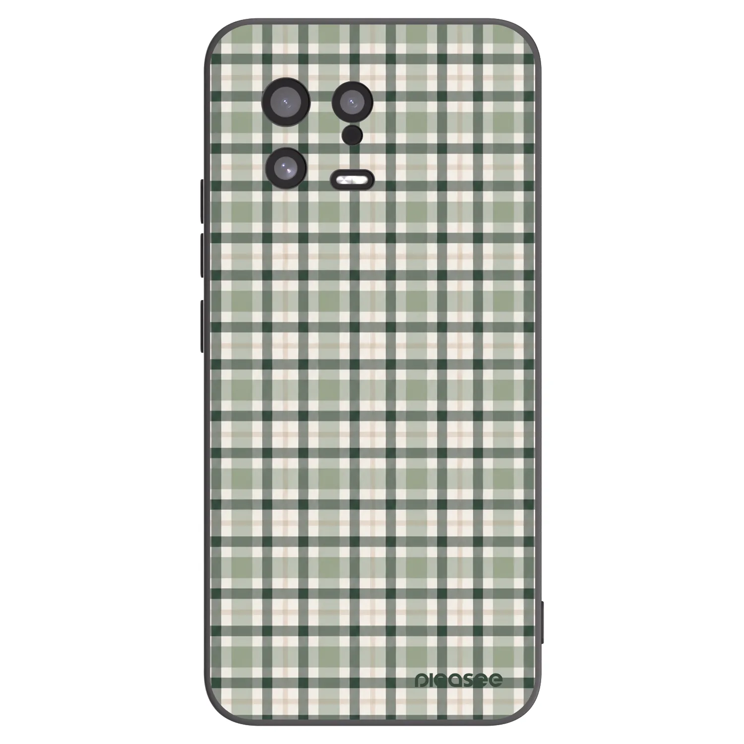 Picasee fekete szilikon tok az alábbi mobiltelefonokra Xiaomi 13 - Sage Tartan