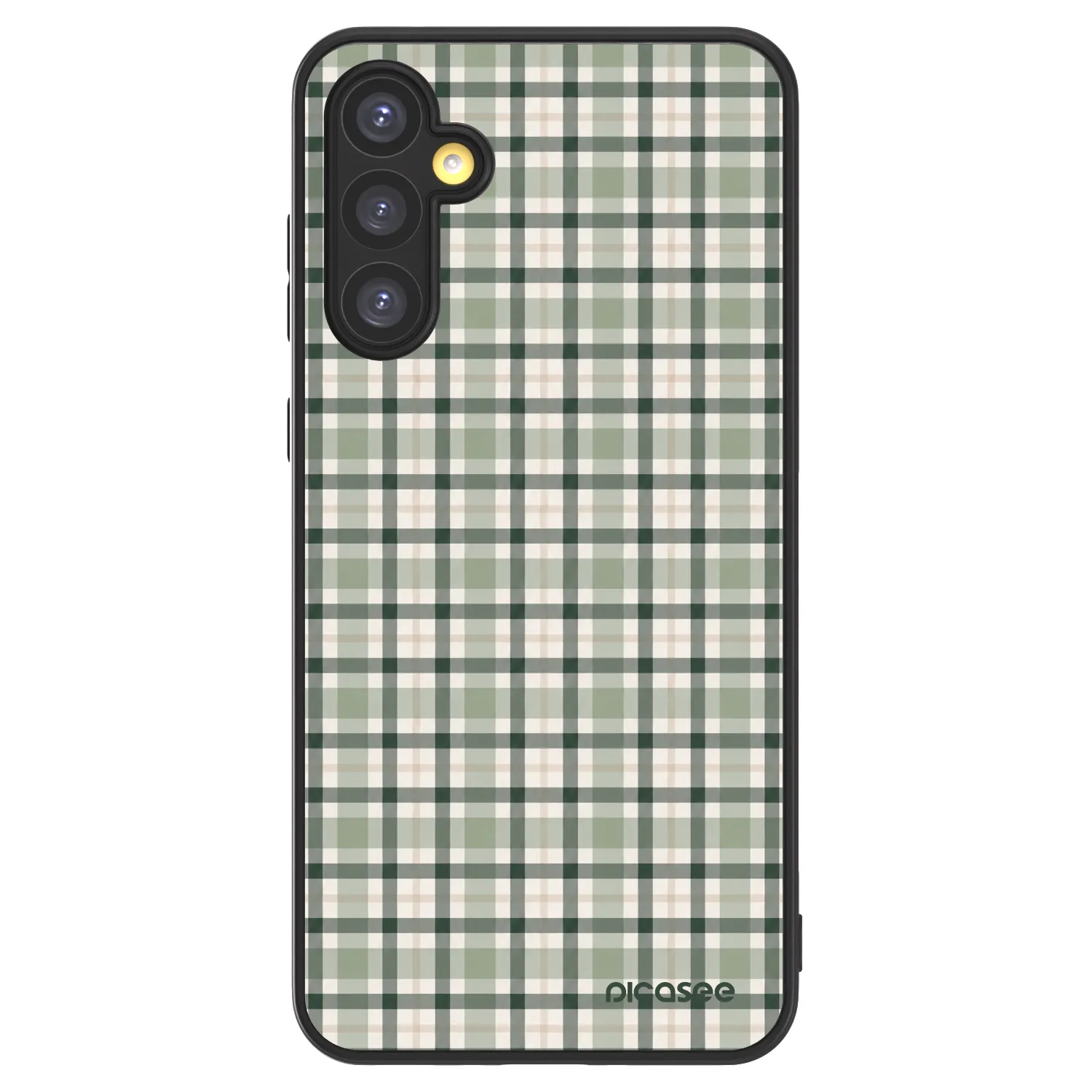 Picasee ULTIMATE CASE Samsung Galaxy A34 5G A346B - készülékre - Sage Tartan