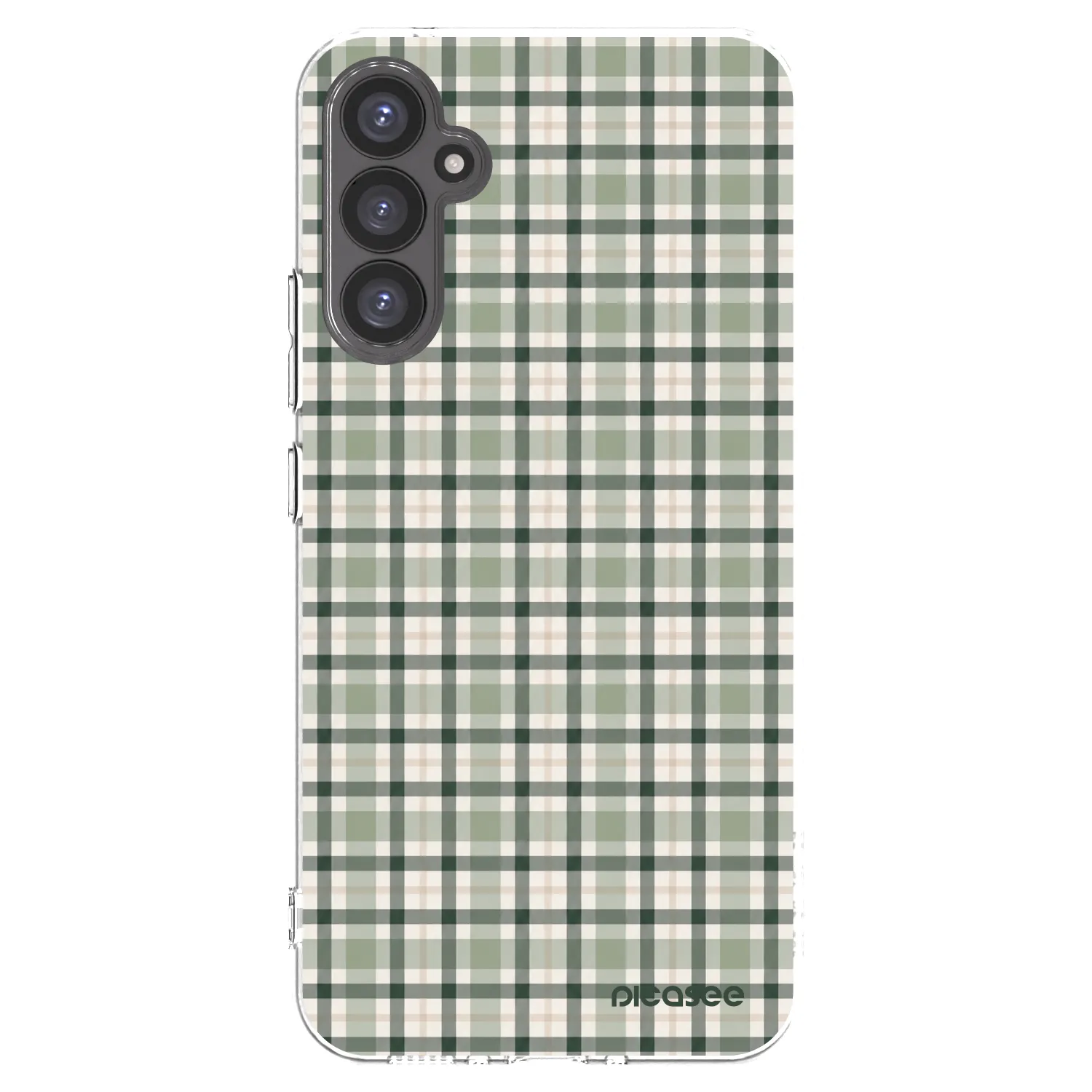 Picasee átlátszó szilikon tok az alábbi mobiltelefonokra Samsung Galaxy A34 5G A346B - Sage Tartan