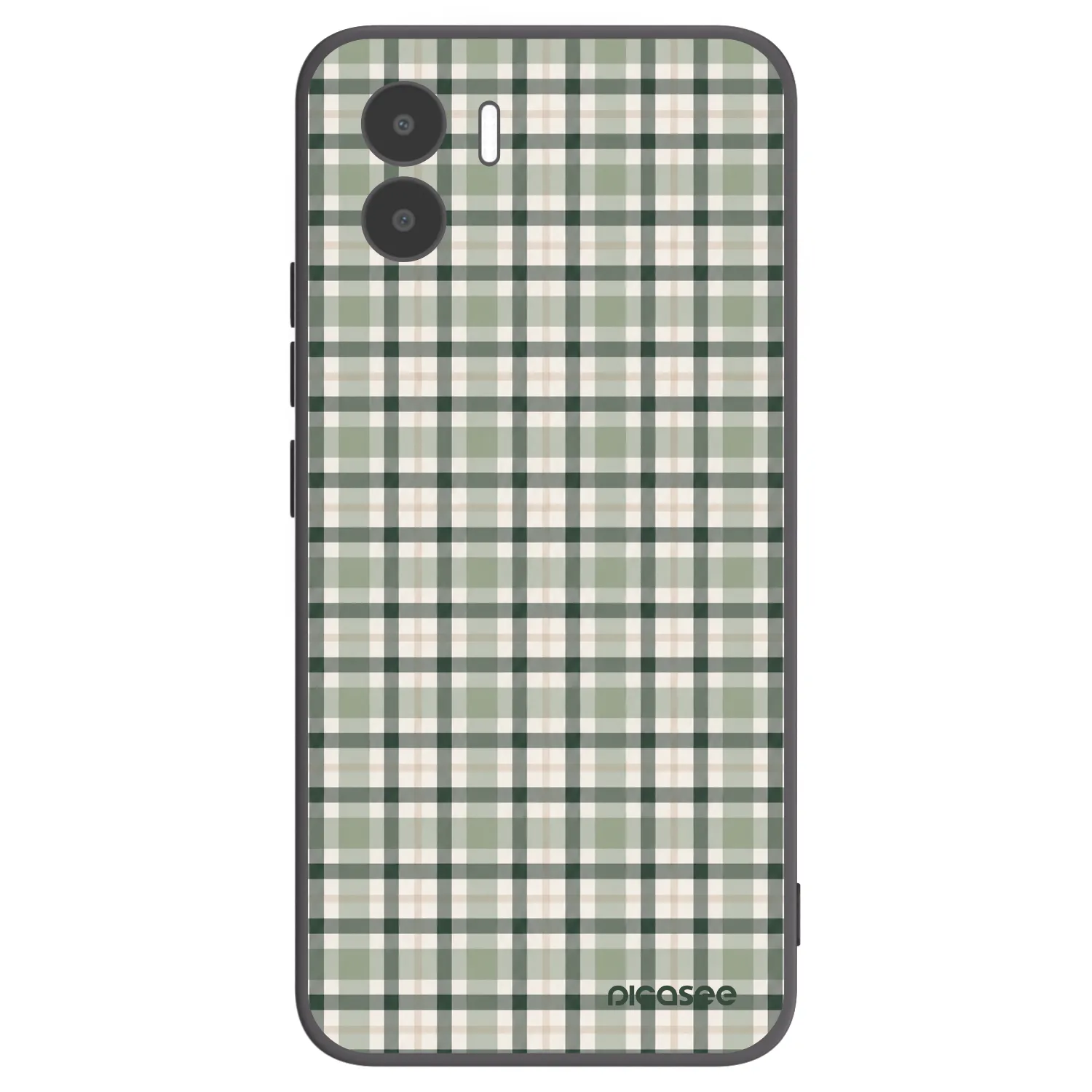 Picasee fekete szilikon tok az alábbi mobiltelefonokra Xiaomi Redmi A2 - Sage Tartan