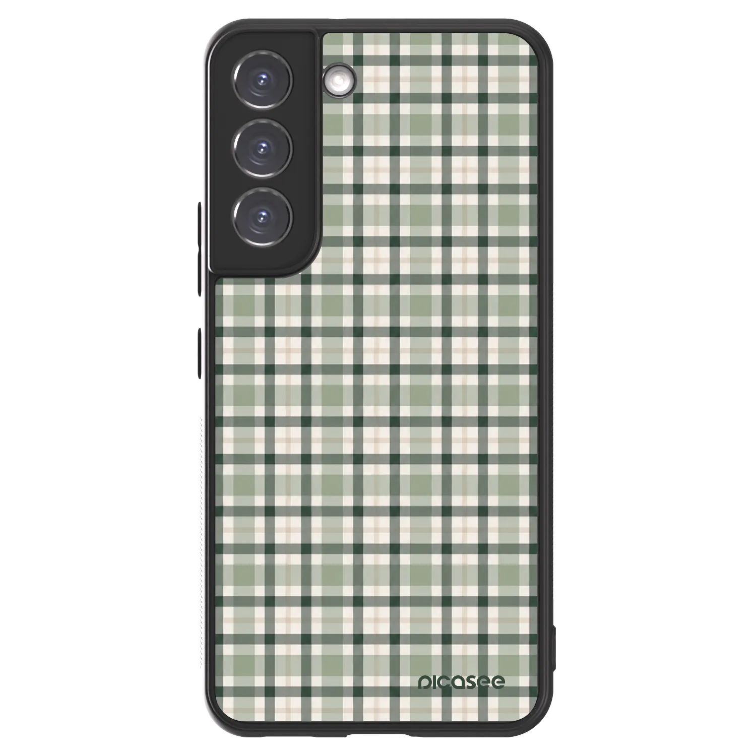 Picasee ULTIMATE CASE PowerShare Samsung Galaxy S22 5G - készülékre - Sage Tartan