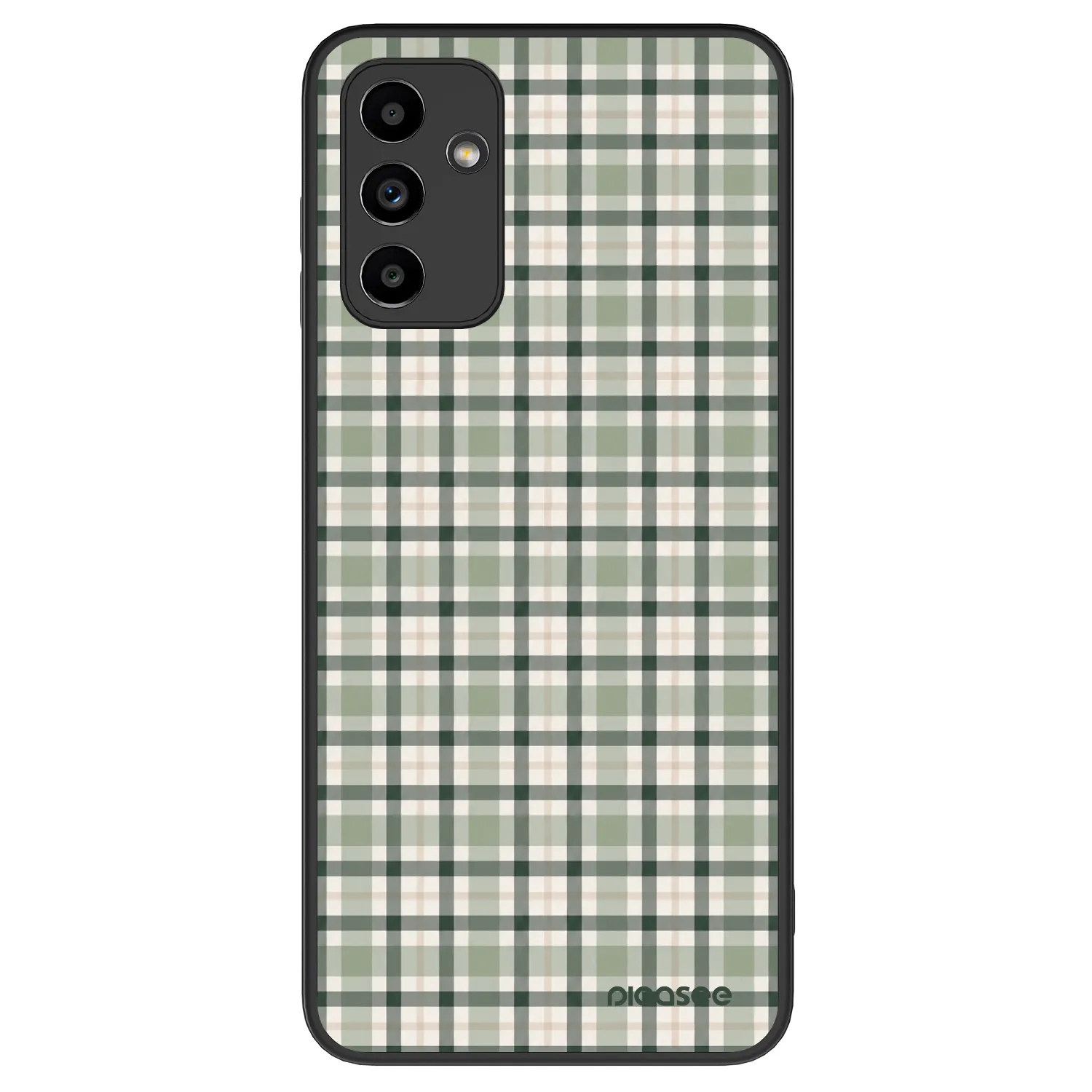 Picasee ULTIMATE CASE Samsung Galaxy A04s A047F - készülékre - Sage Tartan