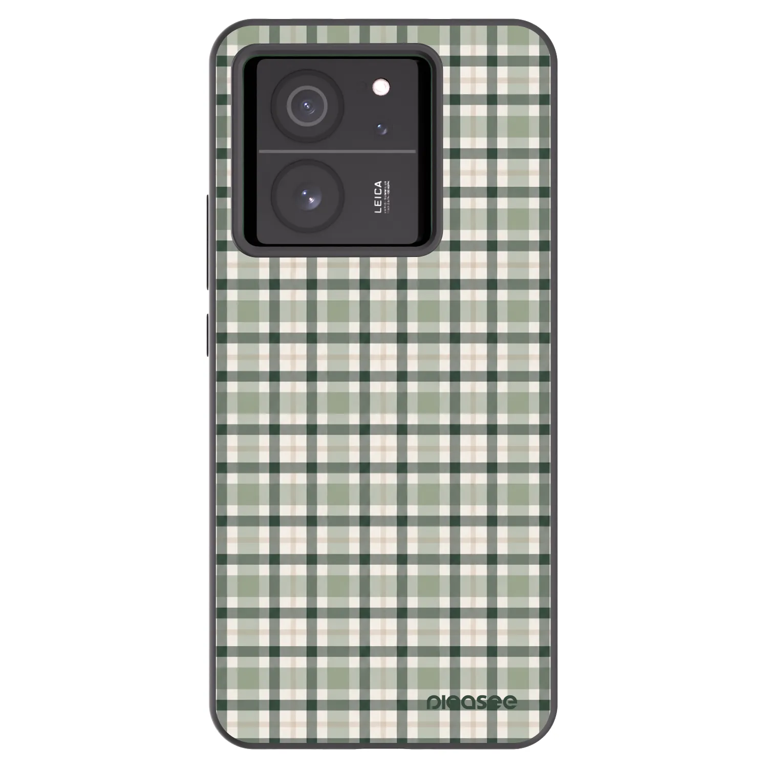 Picasee fekete szilikon tok az alábbi mobiltelefonokra Xiaomi 13T Pro - Sage Tartan