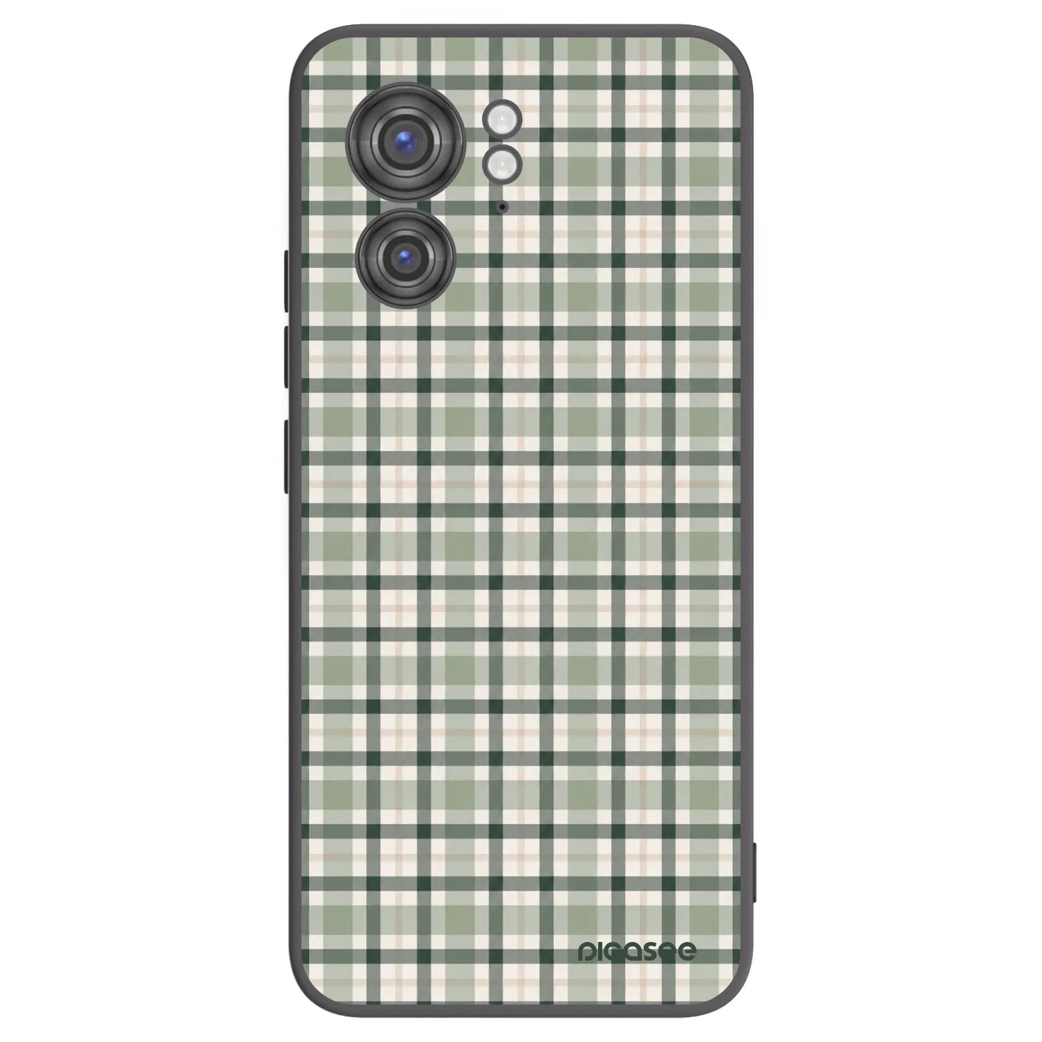 Picasee fekete szilikon tok az alábbi mobiltelefonokra Motorola Edge 40 - Sage Tartan