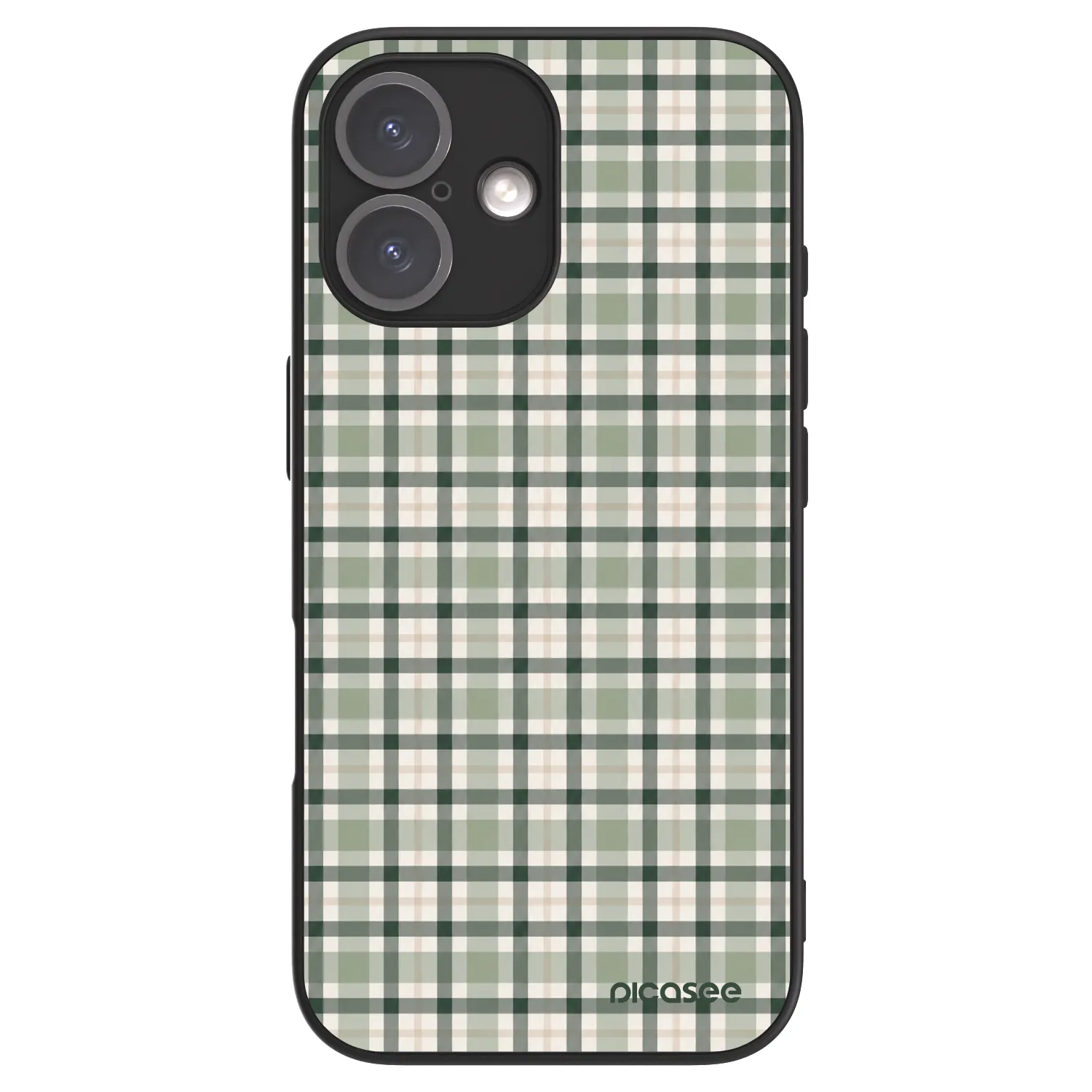 Picasee ULTIMATE CASE MagSafe Apple iPhone 16 - készülékre - Sage Tartan