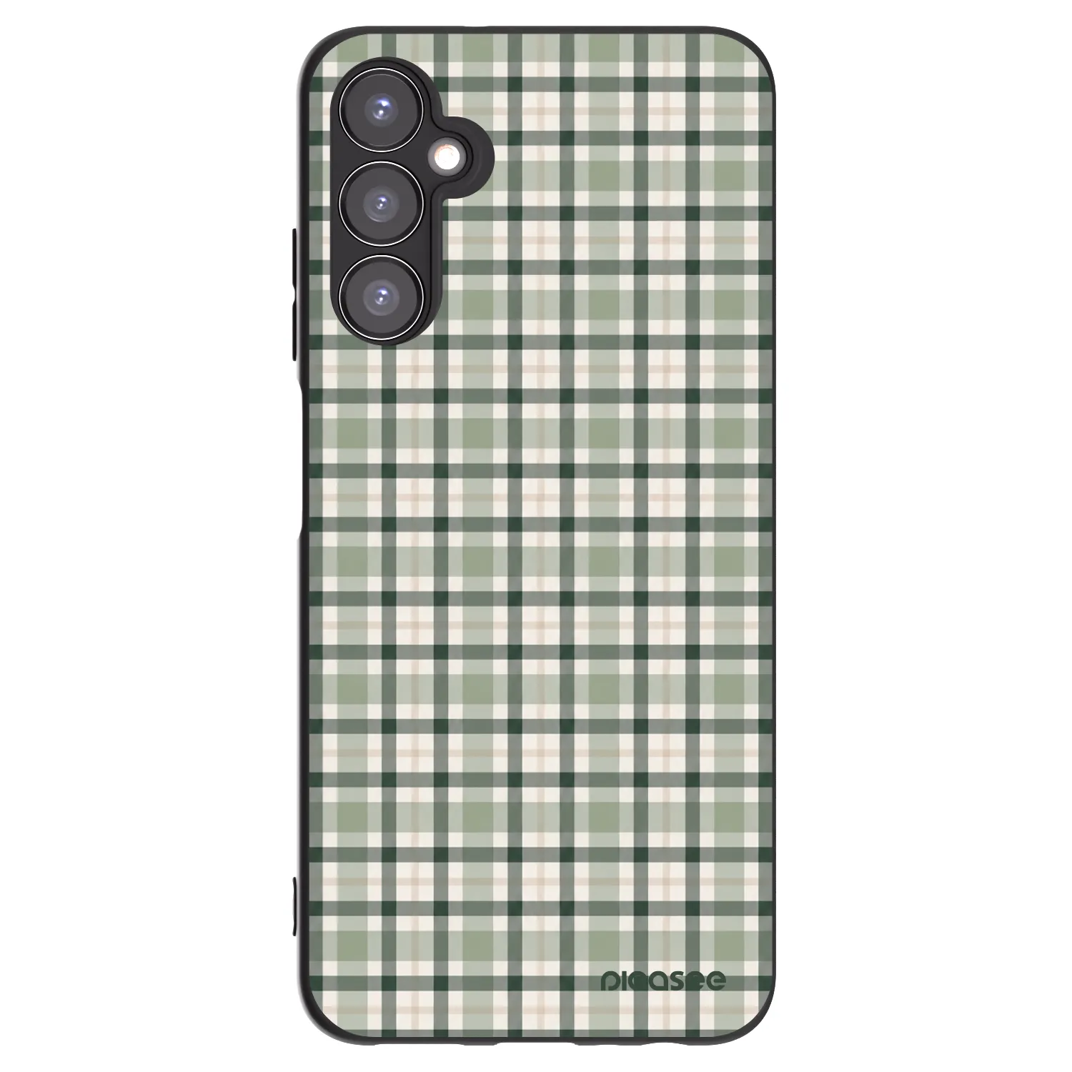Picasee fekete szilikon tok az alábbi mobiltelefonokra Samsung Galaxy A05s A057G - Sage Tartan