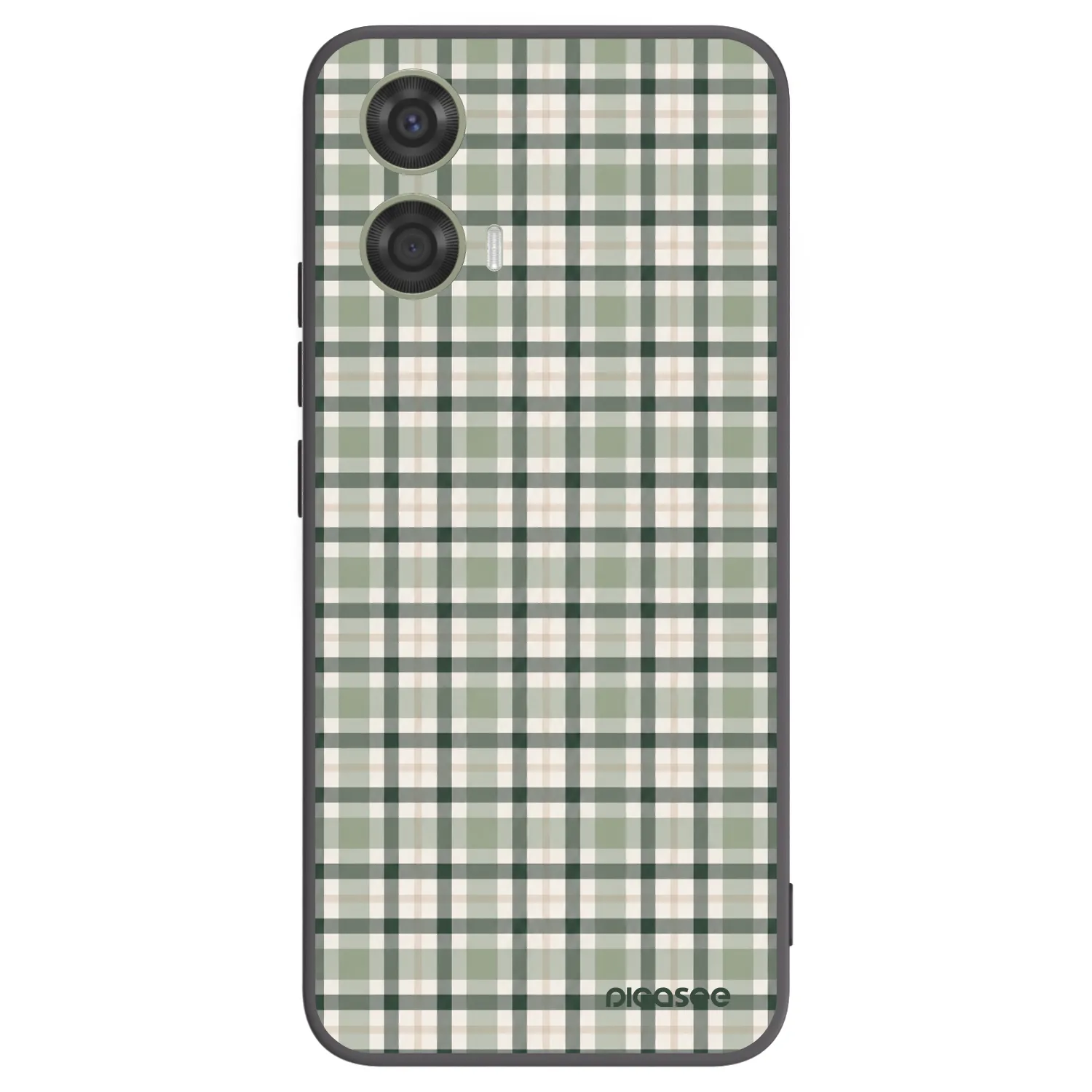 Picasee fekete szilikon tok az alábbi mobiltelefonokra Motorola Moto G24 - Sage Tartan