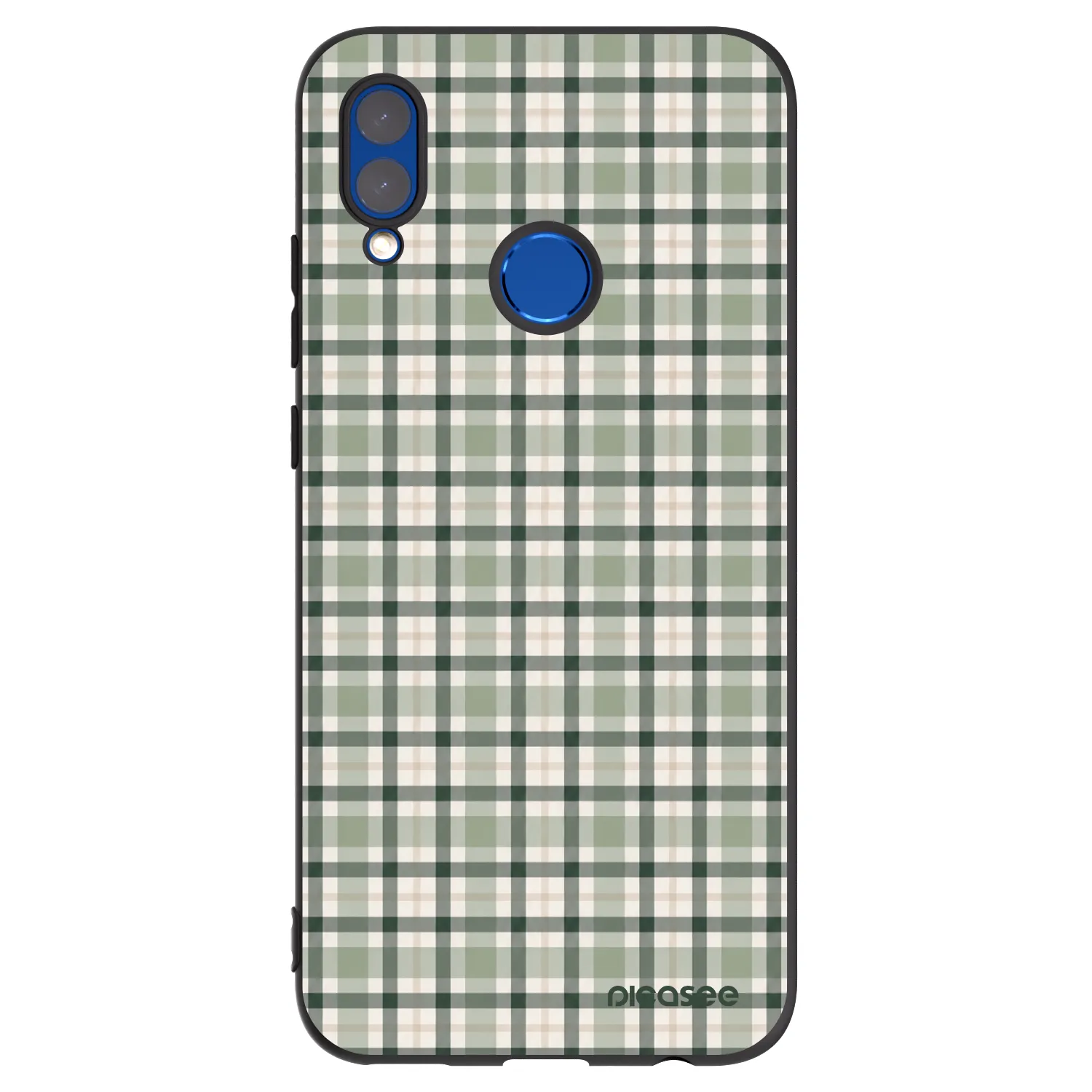 Picasee fekete szilikon tok az alábbi mobiltelefonokra Huawei P Smart 2019 - Sage Tartan