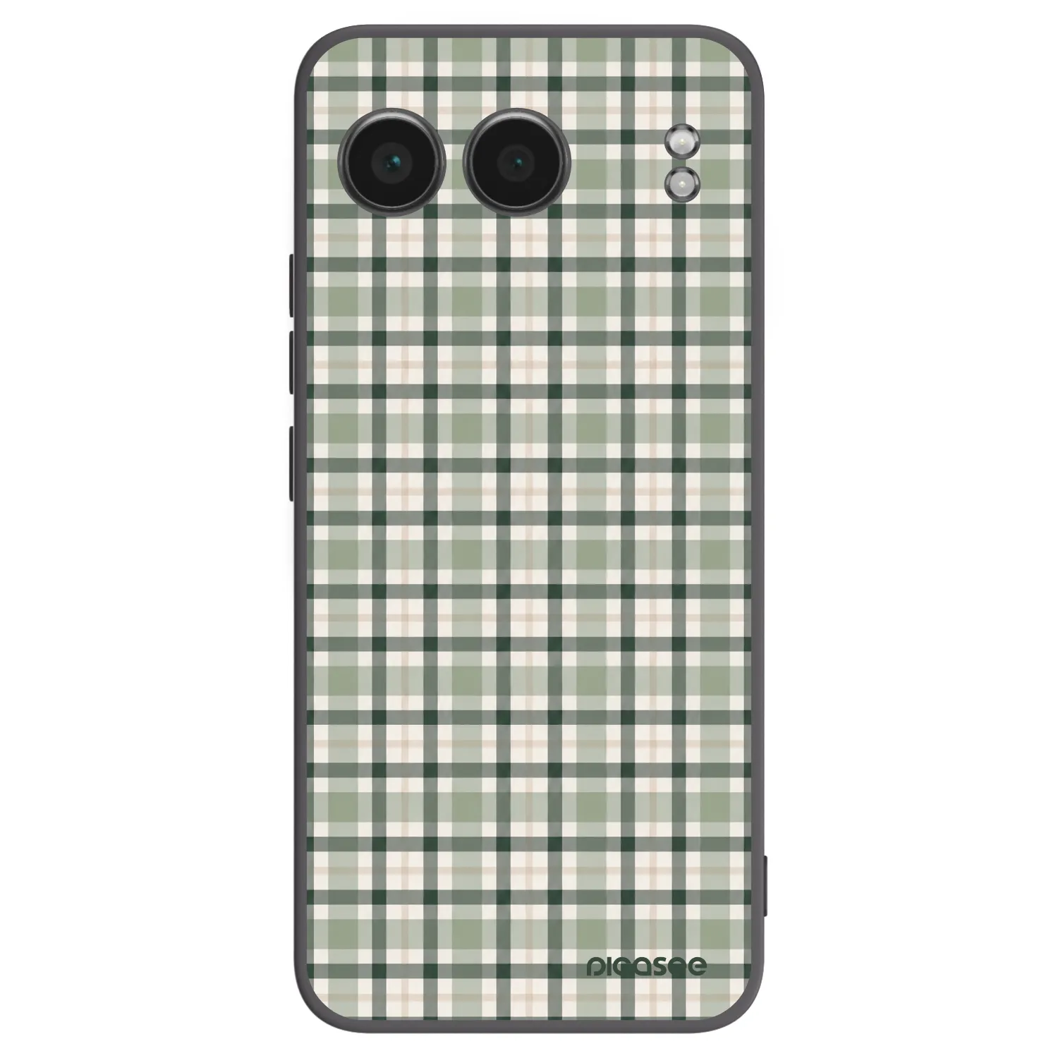 Picasee fekete szilikon tok az alábbi mobiltelefonokra OnePlus Nord 4 - Sage Tartan