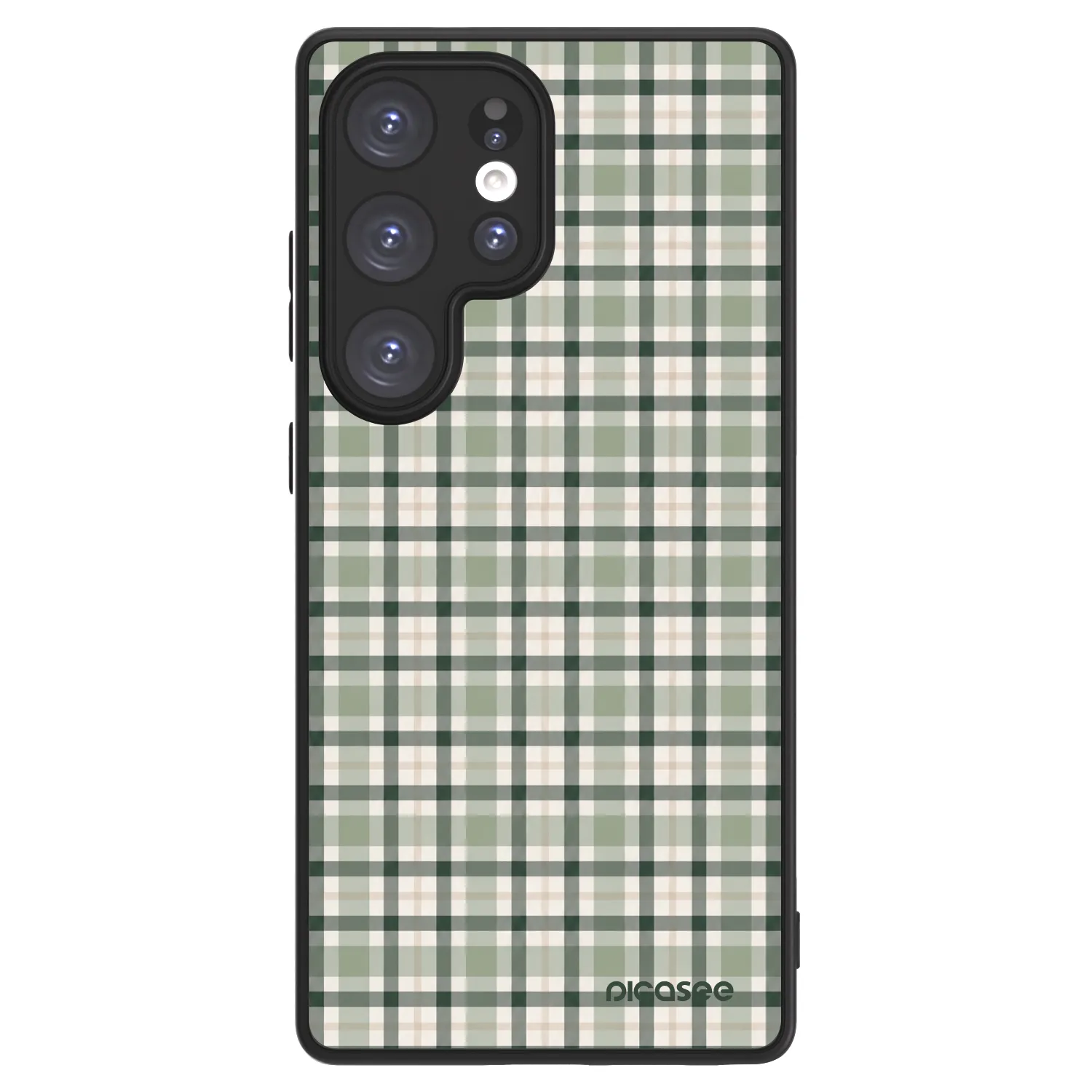 Picasee ULTIMATE CASE Samsung Galaxy S25 Ultra 5G - készülékre - Sage Tartan