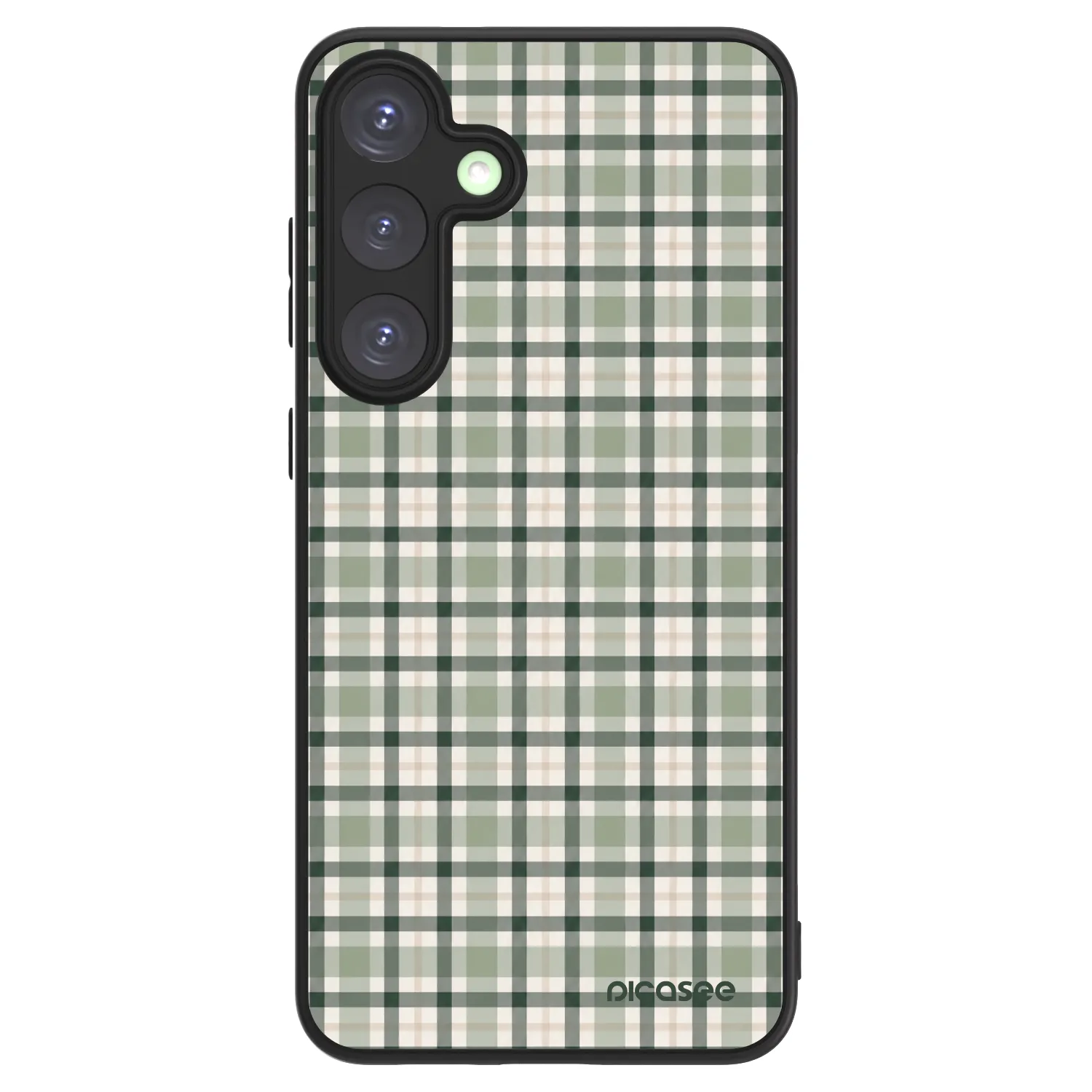 Picasee ULTIMATE CASE PowerShare Samsung Galaxy S25+ 5G - készülékre - Sage Tartan