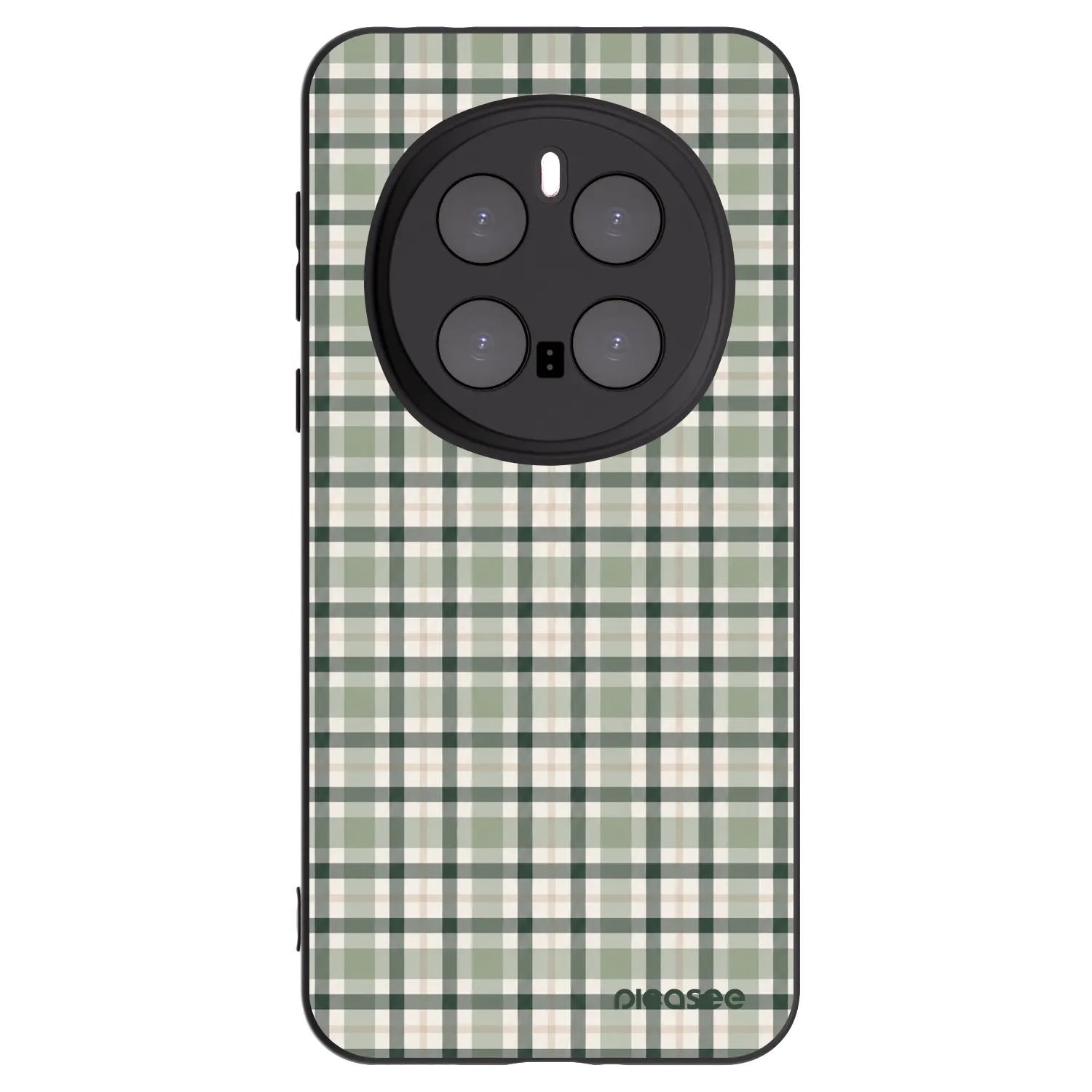 Picasee fekete szilikon tok az alábbi mobiltelefonokra Honor Magic7 Pro 5G - Sage Tartan