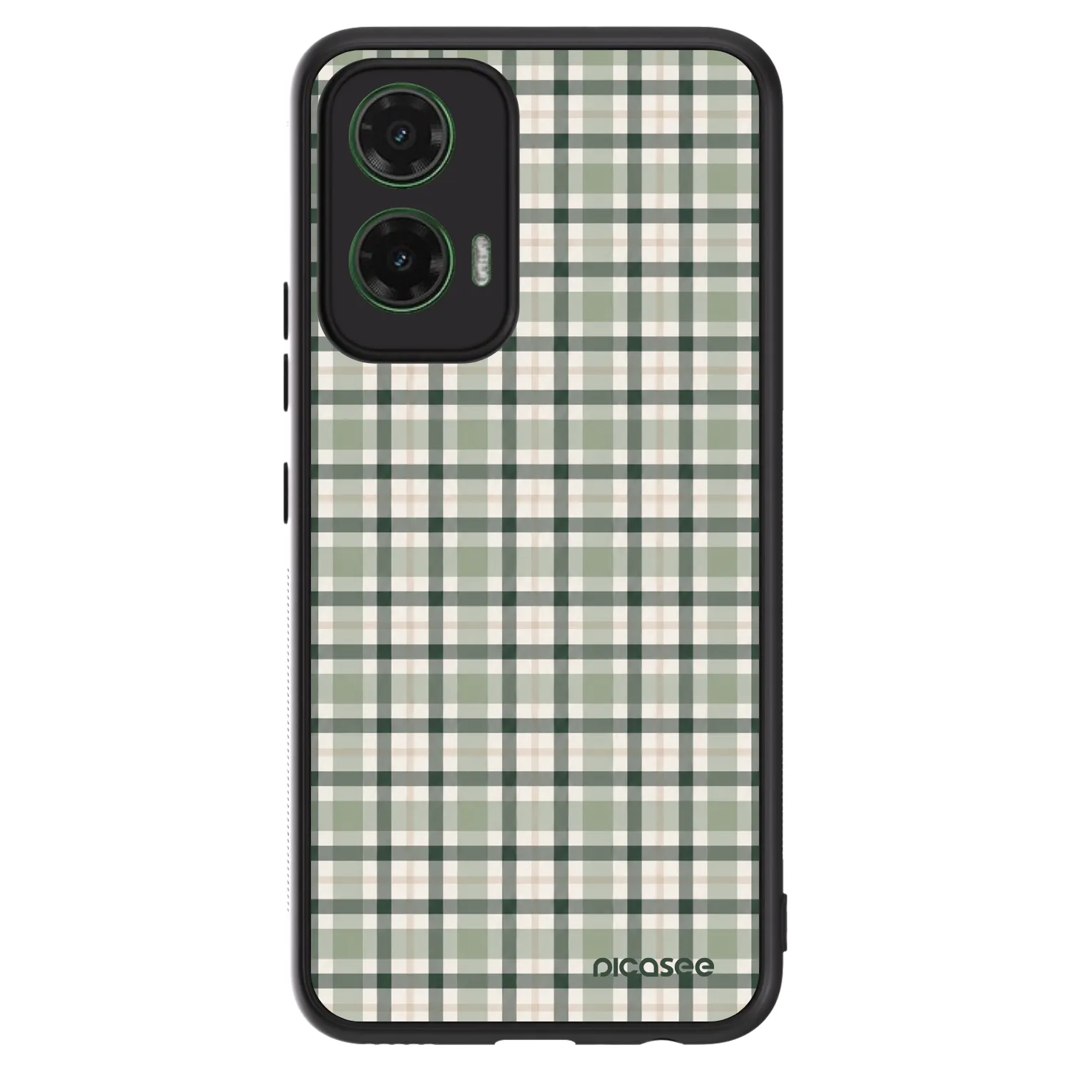 Picasee ULTIMATE CASE Motorola Moto G35 5G - készülékre - Sage Tartan