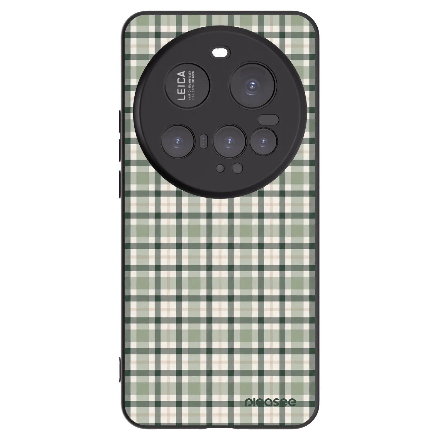 Picasee fekete szilikon tok az alábbi mobiltelefonokra Xiaomi 15 Ultra - Sage Tartan
