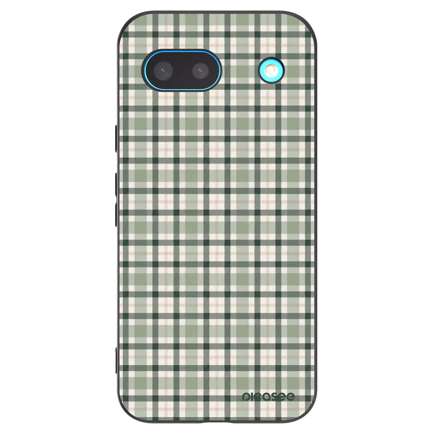 Picasee fekete szilikon tok az alábbi mobiltelefonokra Google Pixel 8 - Sage Tartan