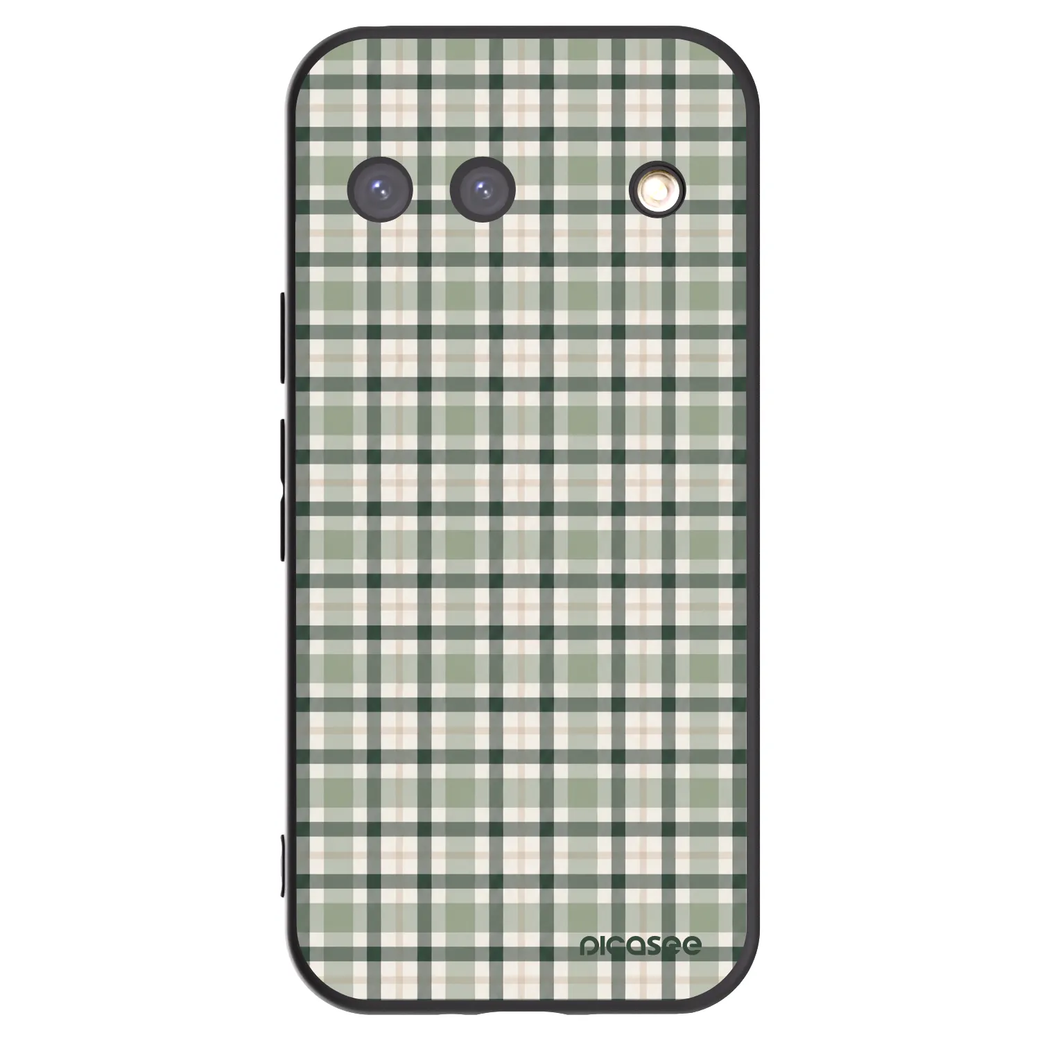 Picasee fekete szilikon tok az alábbi mobiltelefonokra Google Pixel 9 - Sage Tartan