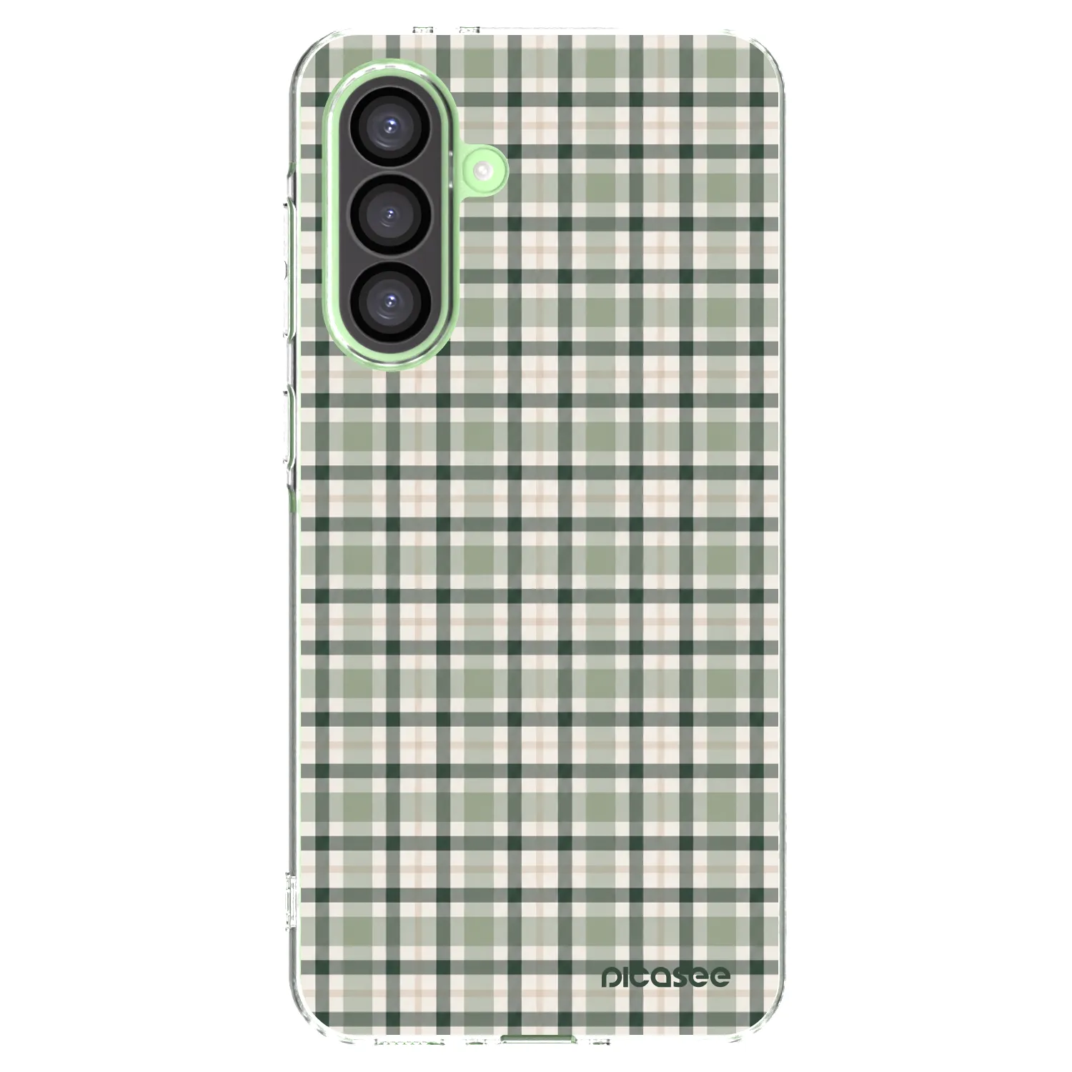 Picasee átlátszó szilikon tok az alábbi mobiltelefonokra Samsung Galaxy A26 5G A266B - Sage Tartan
