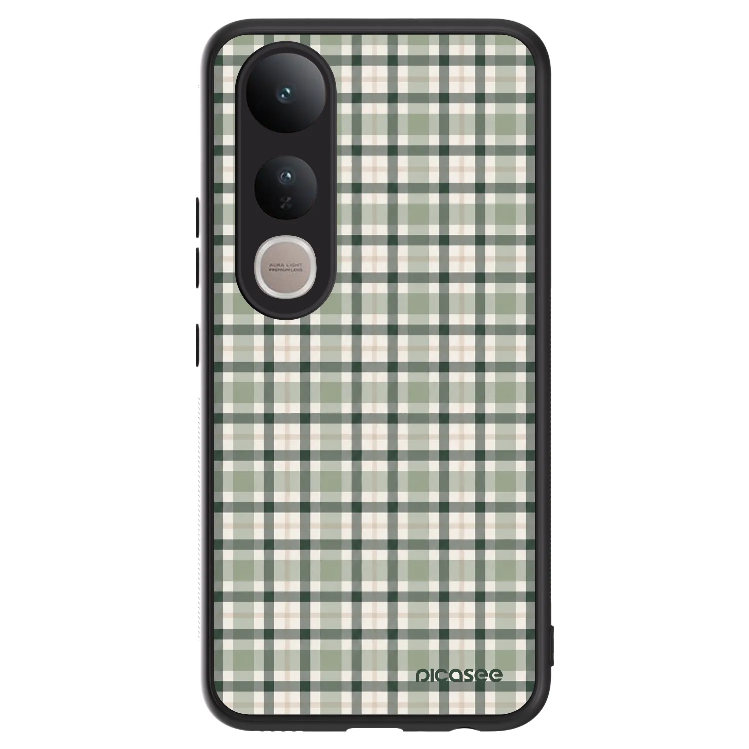 Picasee ULTIMATE CASE Vivo V50 Lite 5G - készülékre - Sage Tartan