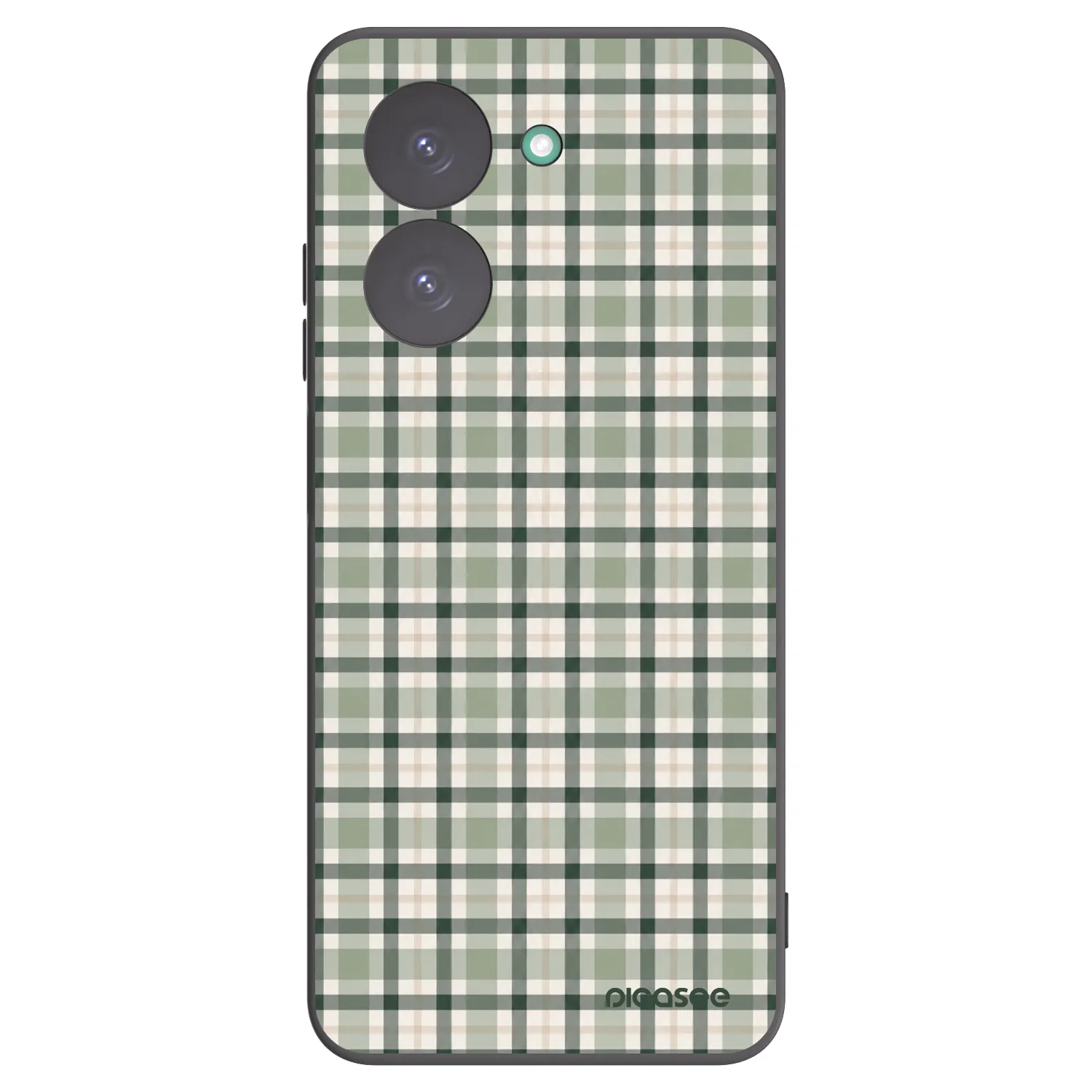 Picasee fekete szilikon tok az alábbi mobiltelefonokra Xiaomi Redmi A5 - Sage Tartan
