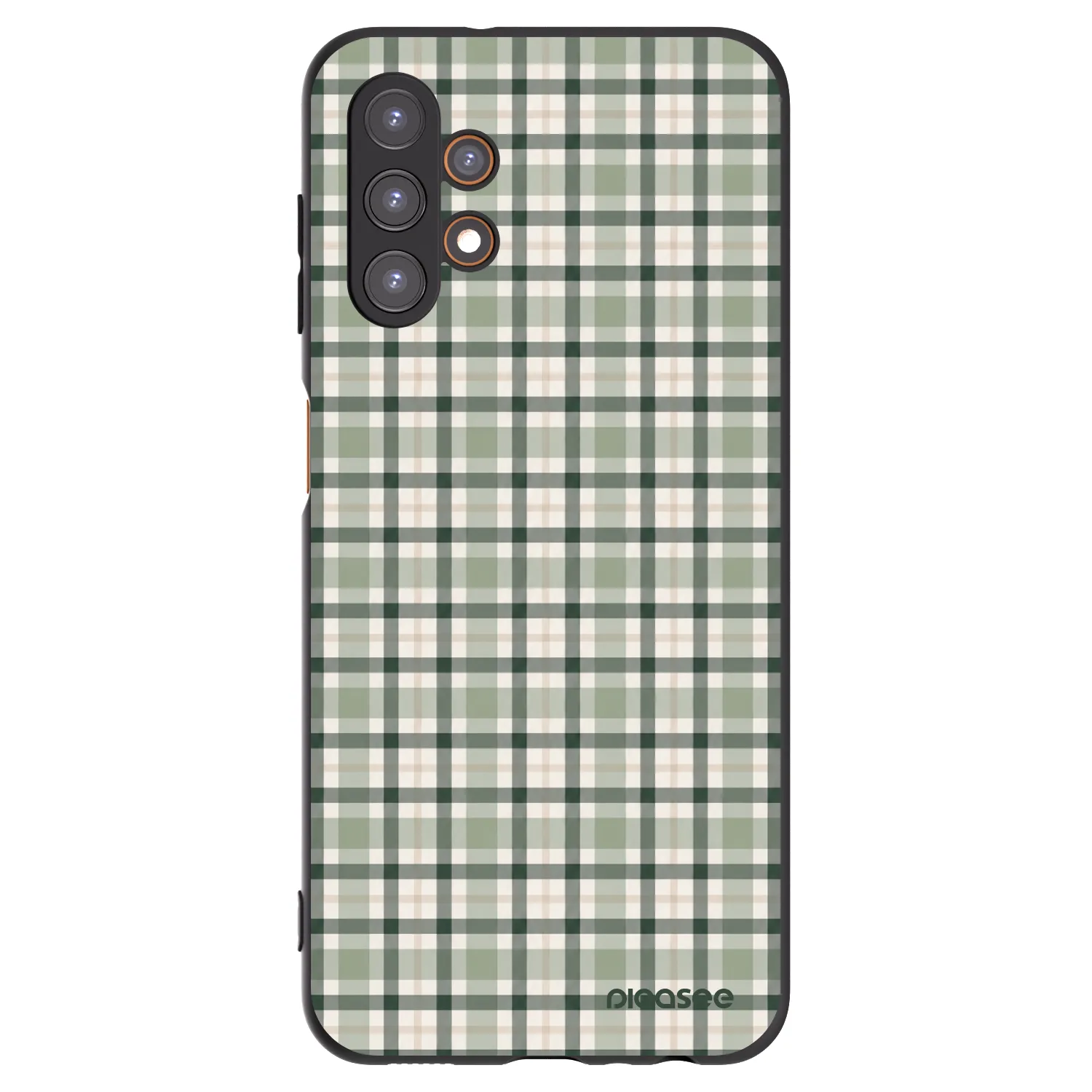 Picasee fekete szilikon tok az alábbi mobiltelefonokra Samsung Galaxy A13 5G - Sage Tartan