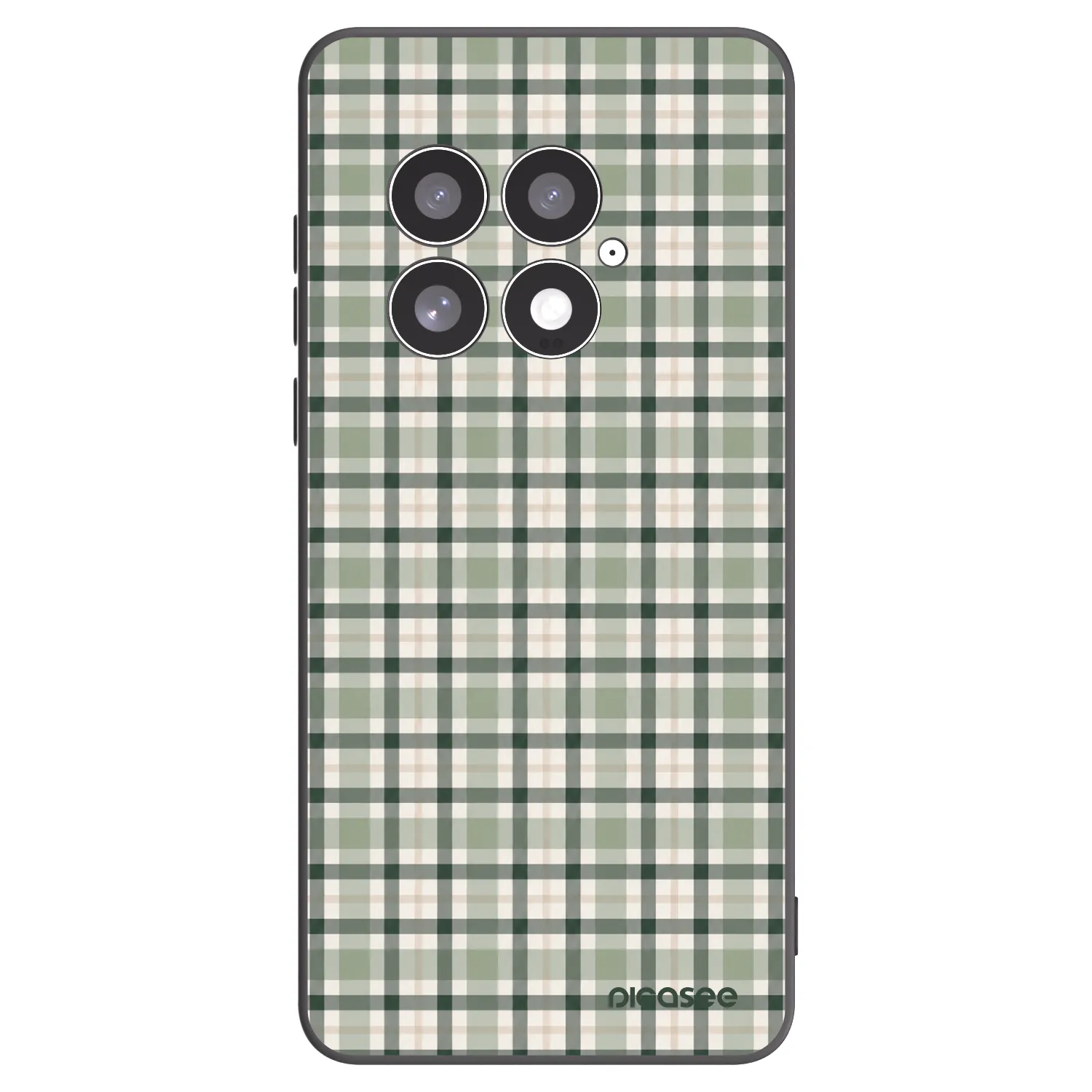 Picasee fekete szilikon tok az alábbi mobiltelefonokra OnePlus 13 5G - Sage Tartan
