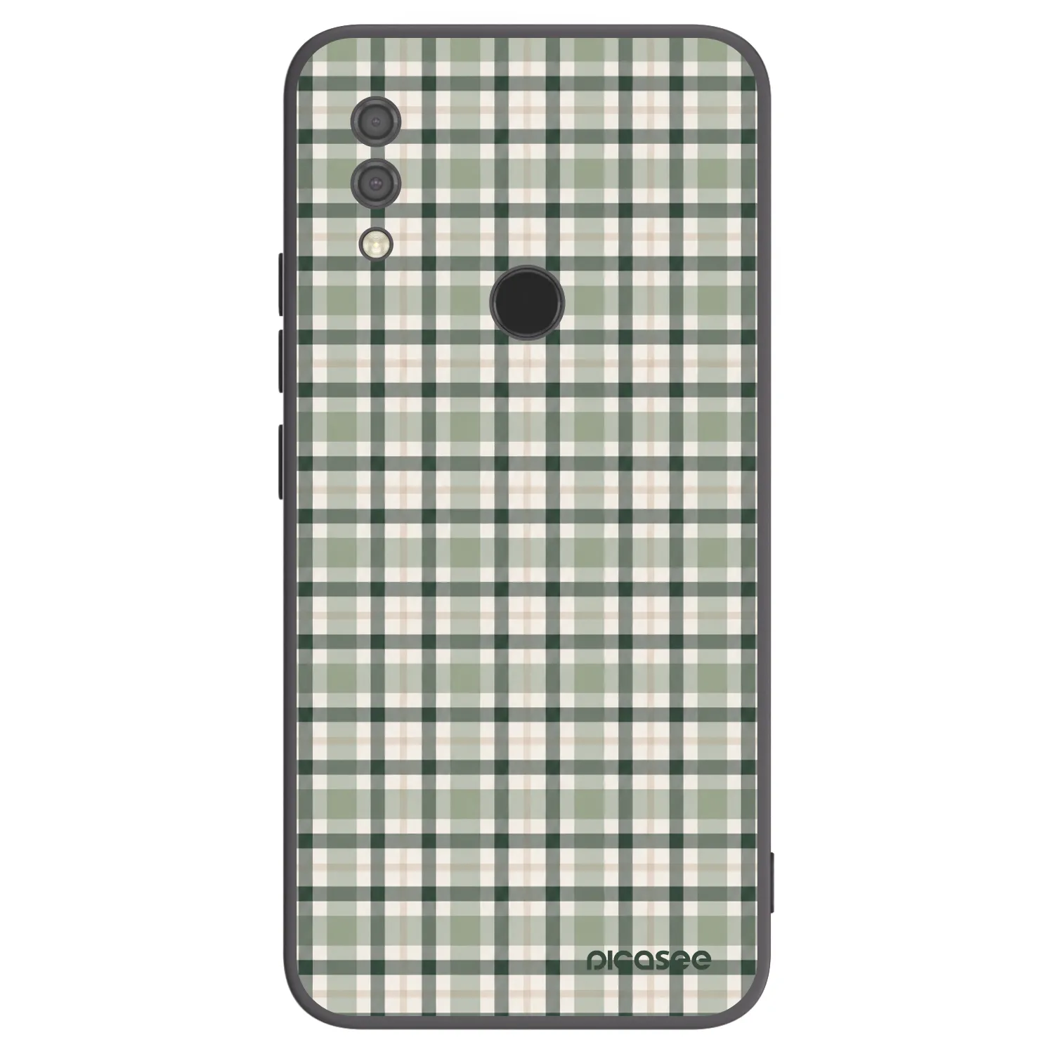 Picasee fekete szilikon tok az alábbi mobiltelefonokra Xiaomi Redmi 7 - Sage Tartan