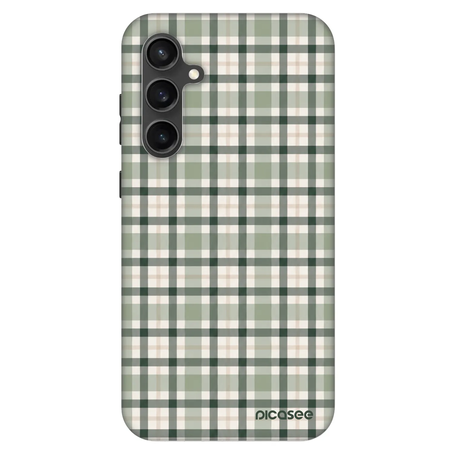 Picasee Fashion Case Samsung Galaxy S23 FE S711B - Sage Tartan