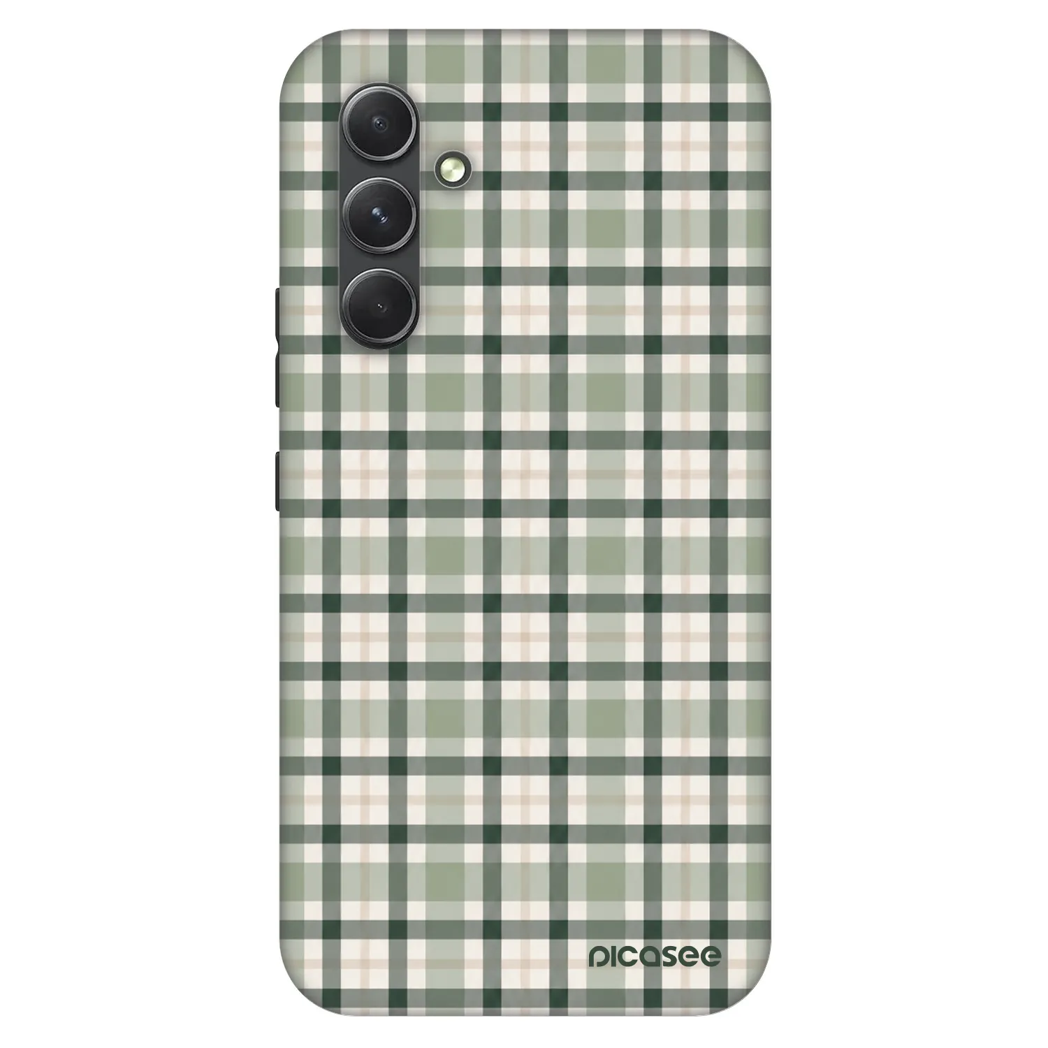 Picasee Fashion Case Samsung Galaxy A54 5G A546B - Sage Tartan