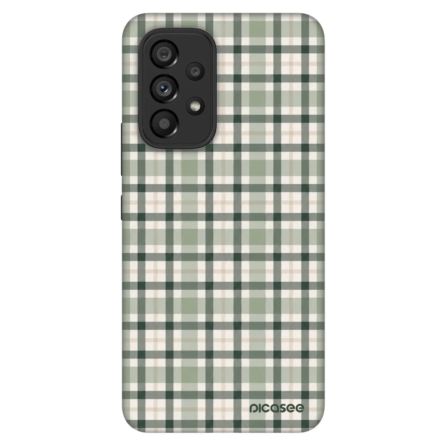 Picasee Fashion Case Samsung Galaxy A53 5G A536 - Sage Tartan