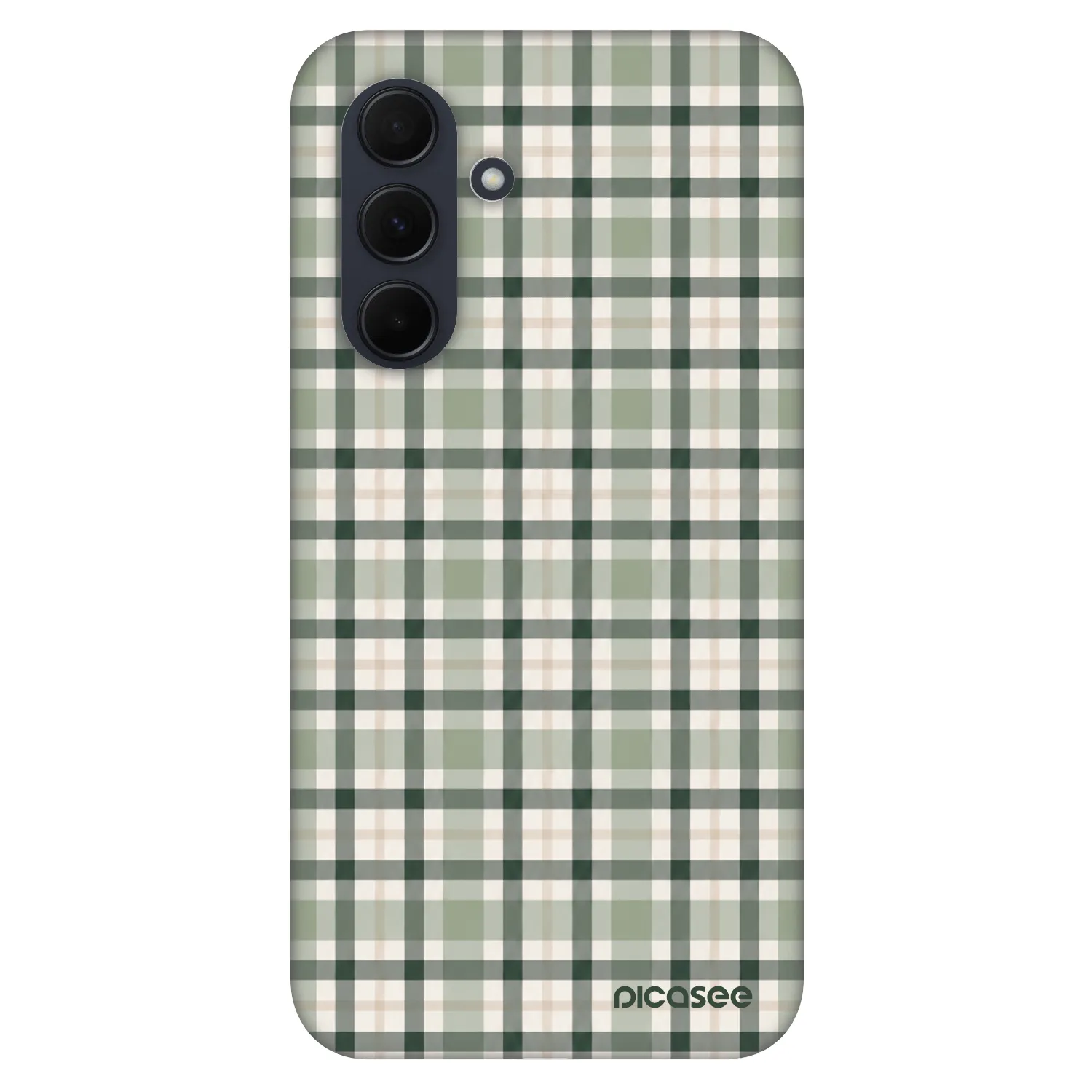 Picasee Fashion Case Samsung Galaxy A35 5G A356B - Sage Tartan