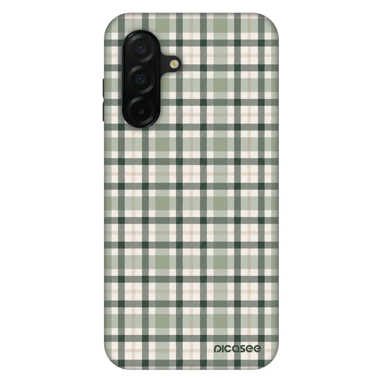 Picasee Fashion Case Samsung Galaxy A26 5G A266B - Sage Tartan