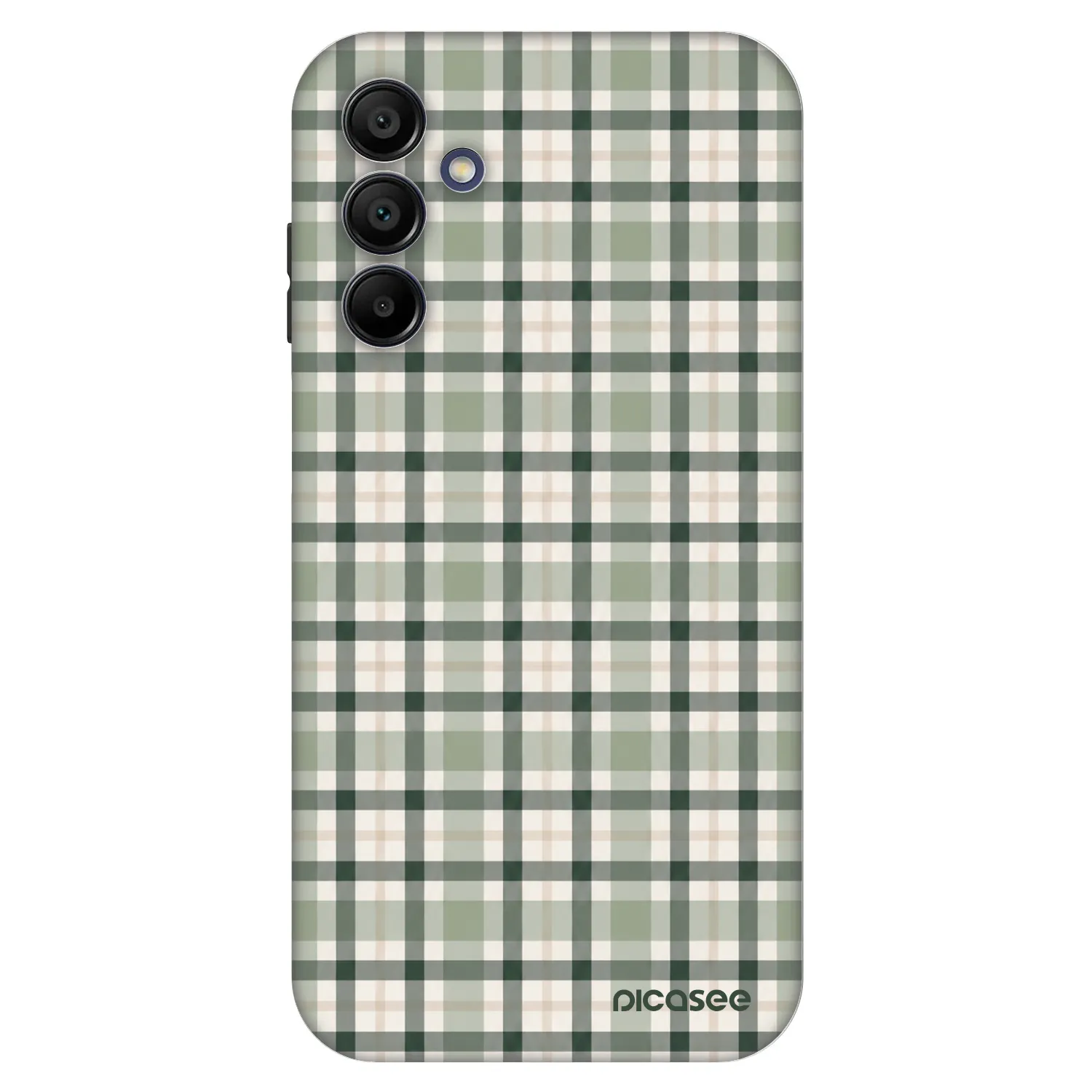 Picasee Fashion Case Samsung Galaxy A15 A156B 5G - Sage Tartan