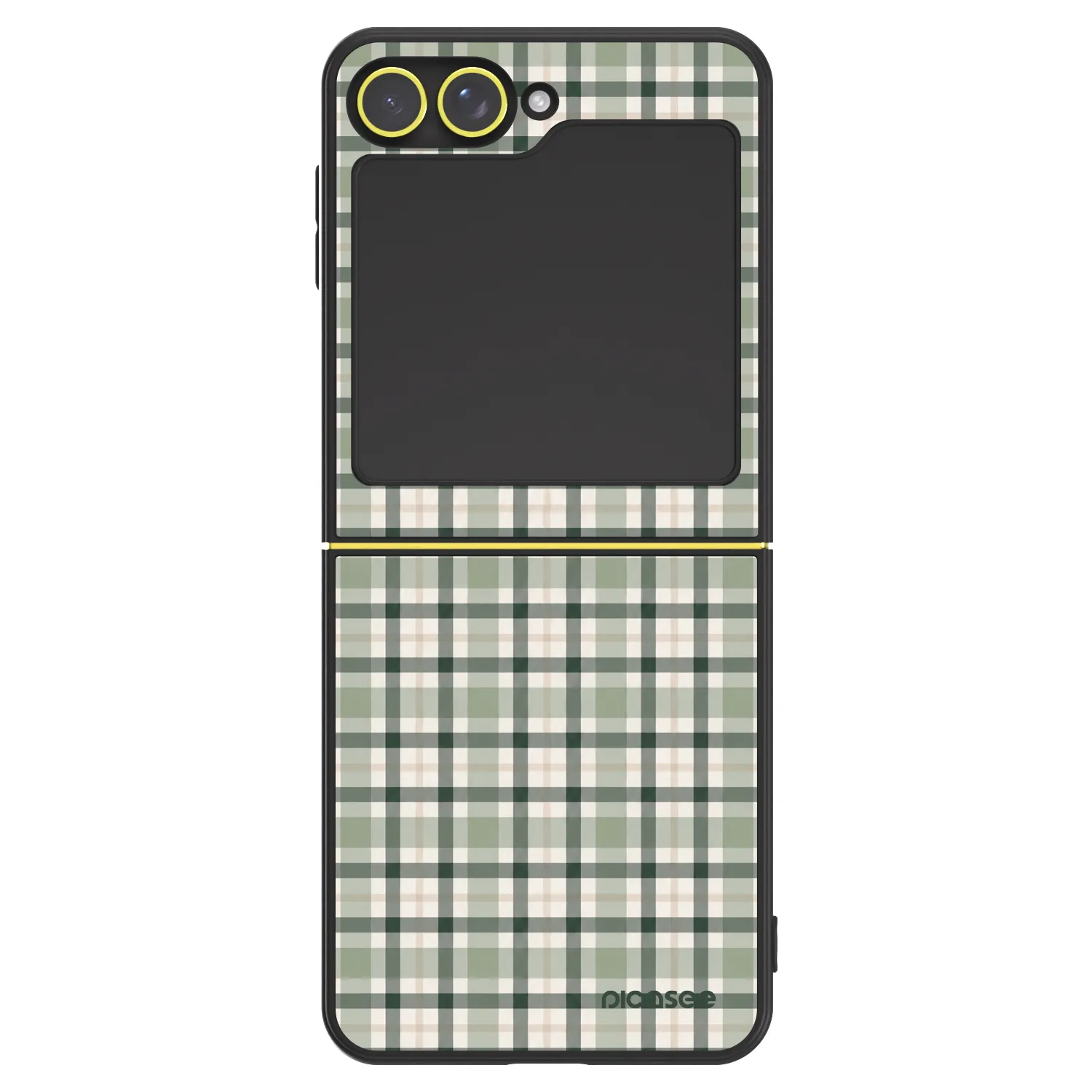 Picasee ULTIMATE CASE Samsung Galaxy Z Flip7 FE 5G - készülékre - Sage Tartan