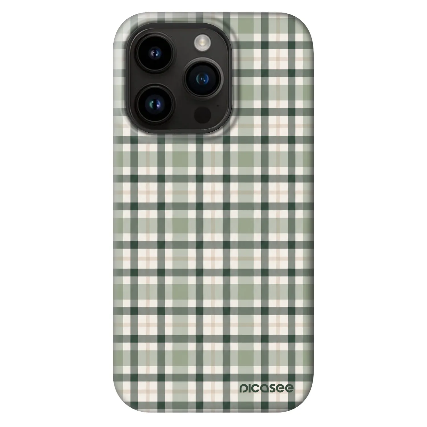 Picasee Fashion Case MagSafe Apple iPhone 14 Pro - Sage Tartan