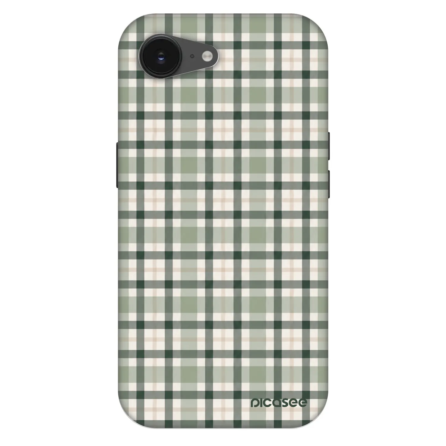 Picasee Fashion Case MagSafe Apple iPhone 16e - Sage Tartan