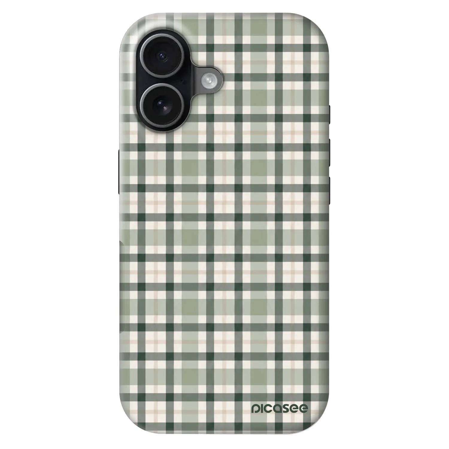 Picasee Fashion Case MagSafe Apple iPhone 17 - Sage Tartan
