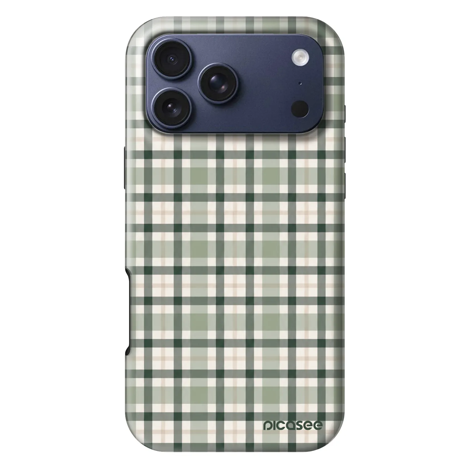 Picasee Fashion Case MagSafe Apple iPhone 17 Pro Max - Sage Tartan
