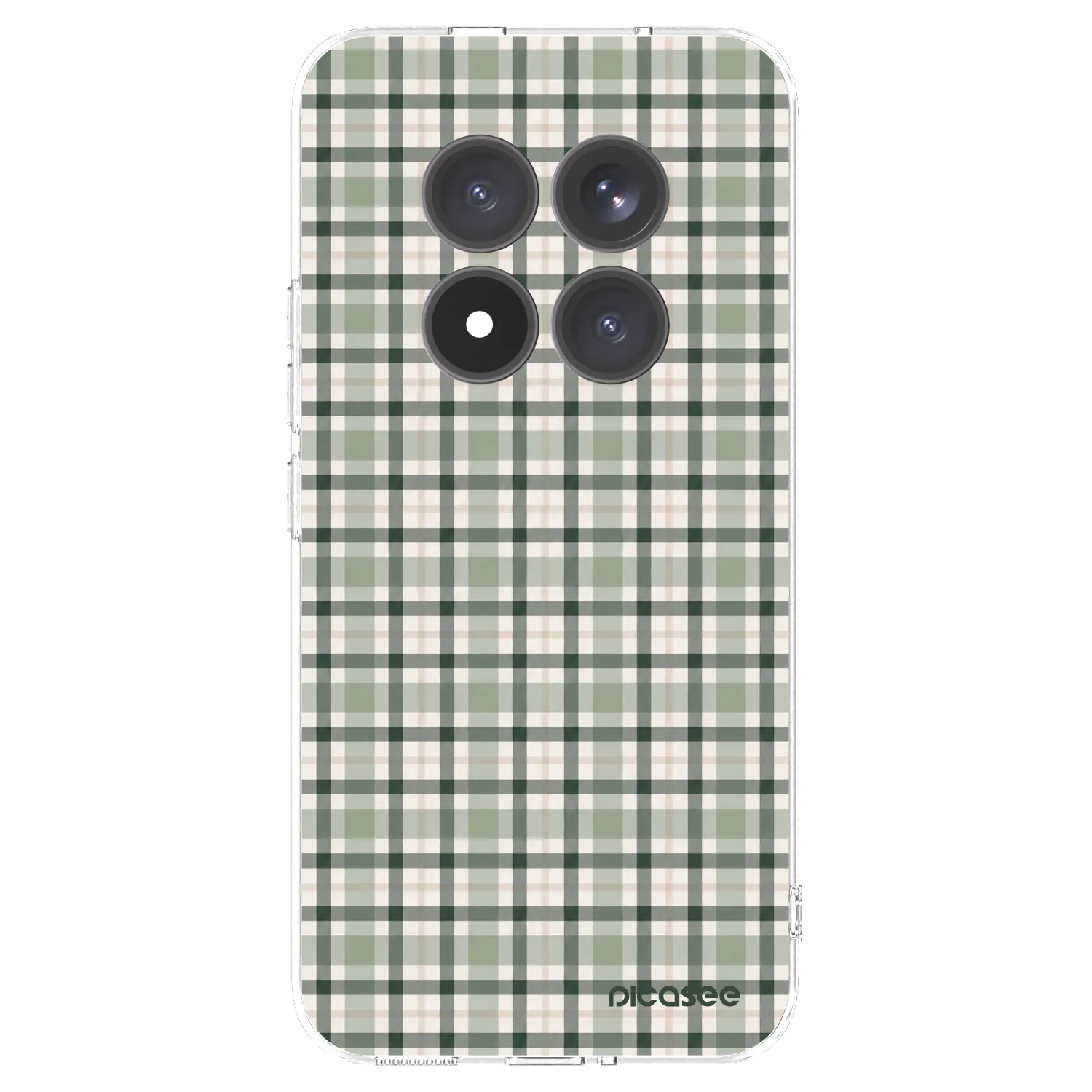 Picasee átlátszó szilikon tok az alábbi mobiltelefonokra Xiaomi Redmi Note 15 Pro+ - Sage Tartan