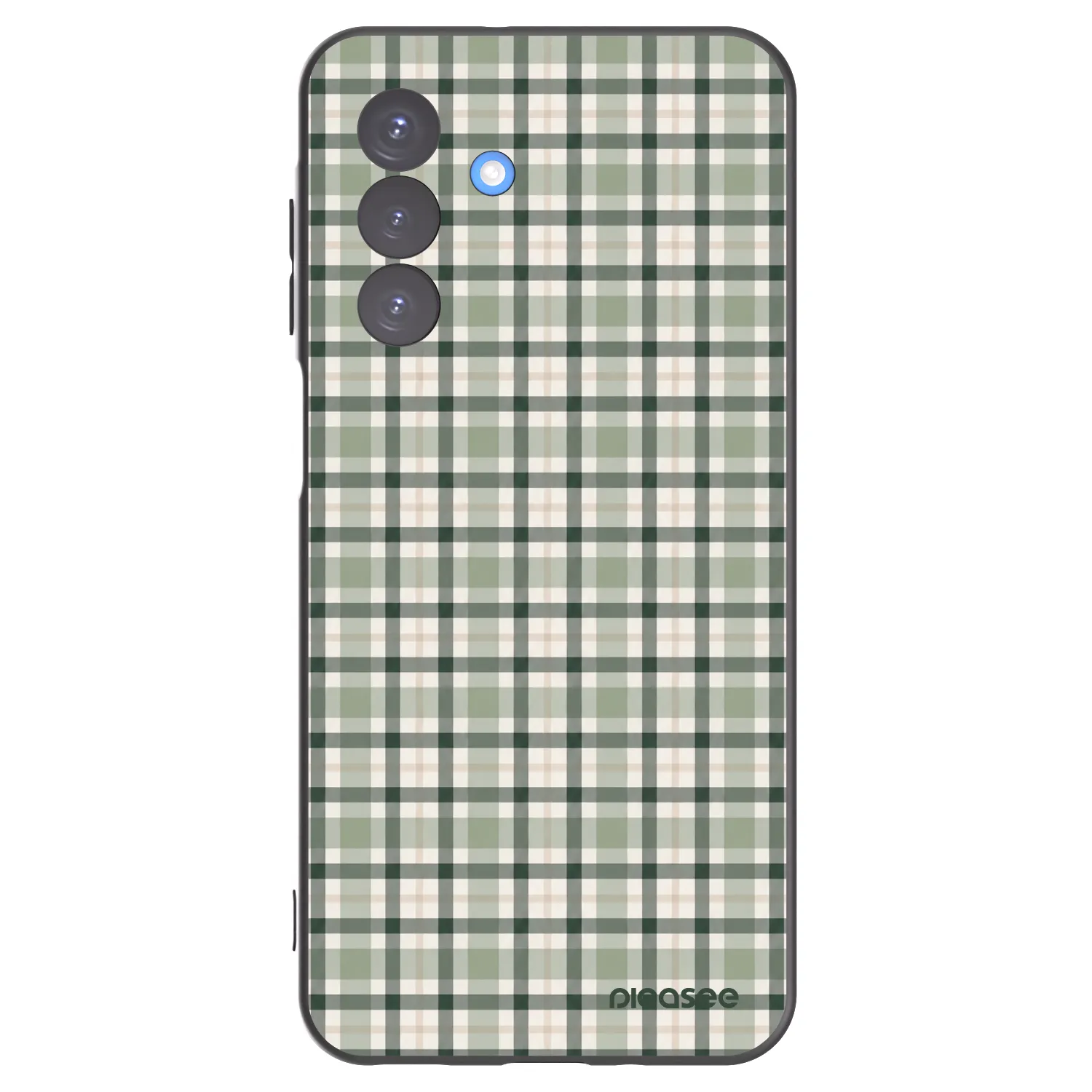 Picasee fekete szilikon tok az alábbi mobiltelefonokra Samsung Galaxy A17 5G - Sage Tartan