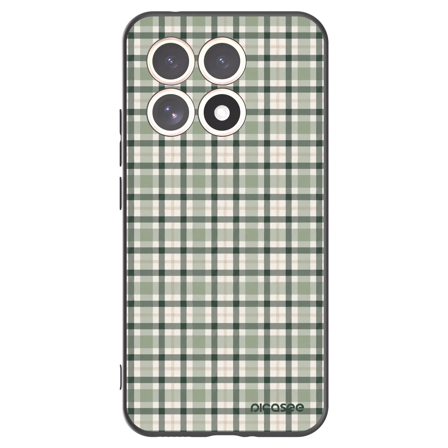 Picasee fekete szilikon tok az alábbi mobiltelefonokra Xiaomi 15T - Sage Tartan