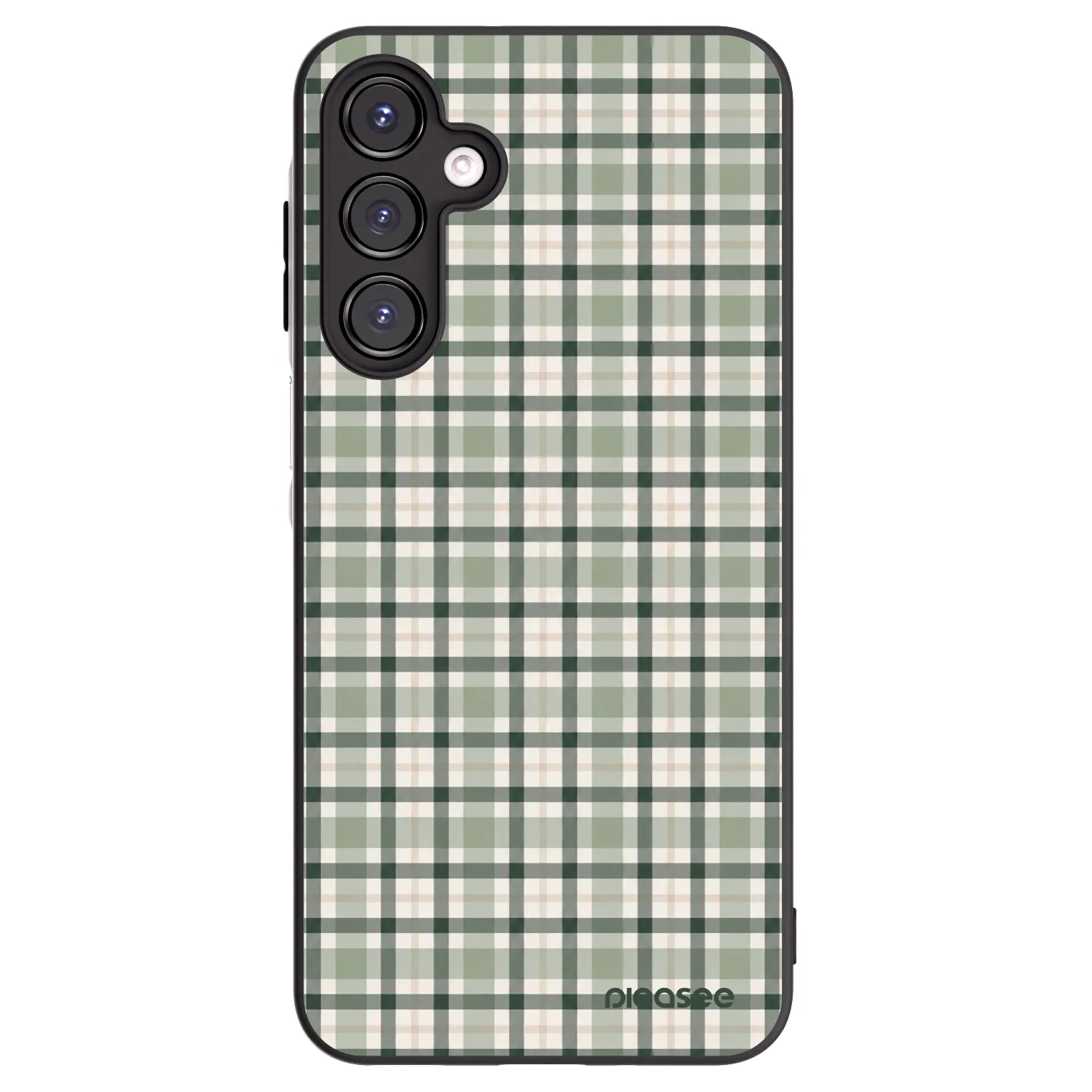Picasee fekete szilikon tok az alábbi mobiltelefonokra Samsung Galaxy A16 4G - Sage Tartan