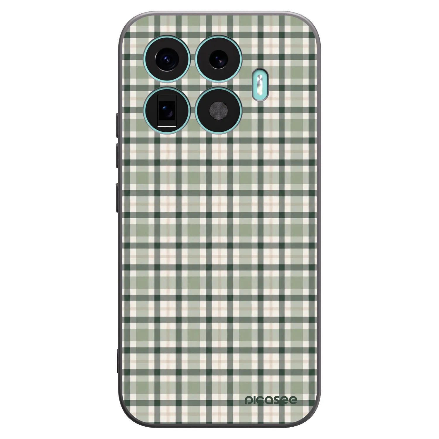 Picasee fekete szilikon tok az alábbi mobiltelefonokra Xiaomi 17T - Sage Tartan