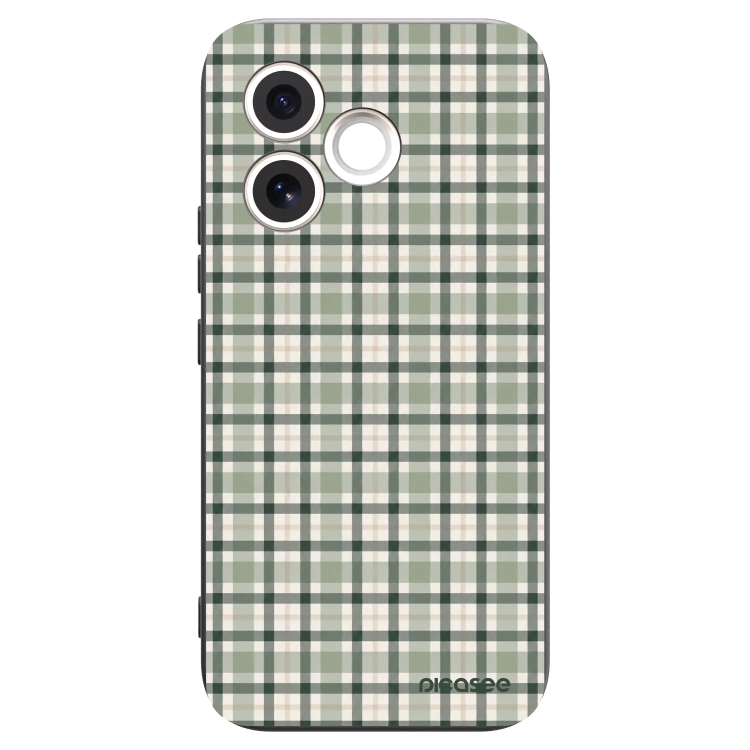 Picasee fekete szilikon tok az alábbi mobiltelefonokra Honor 600 Lite - Sage Tartan