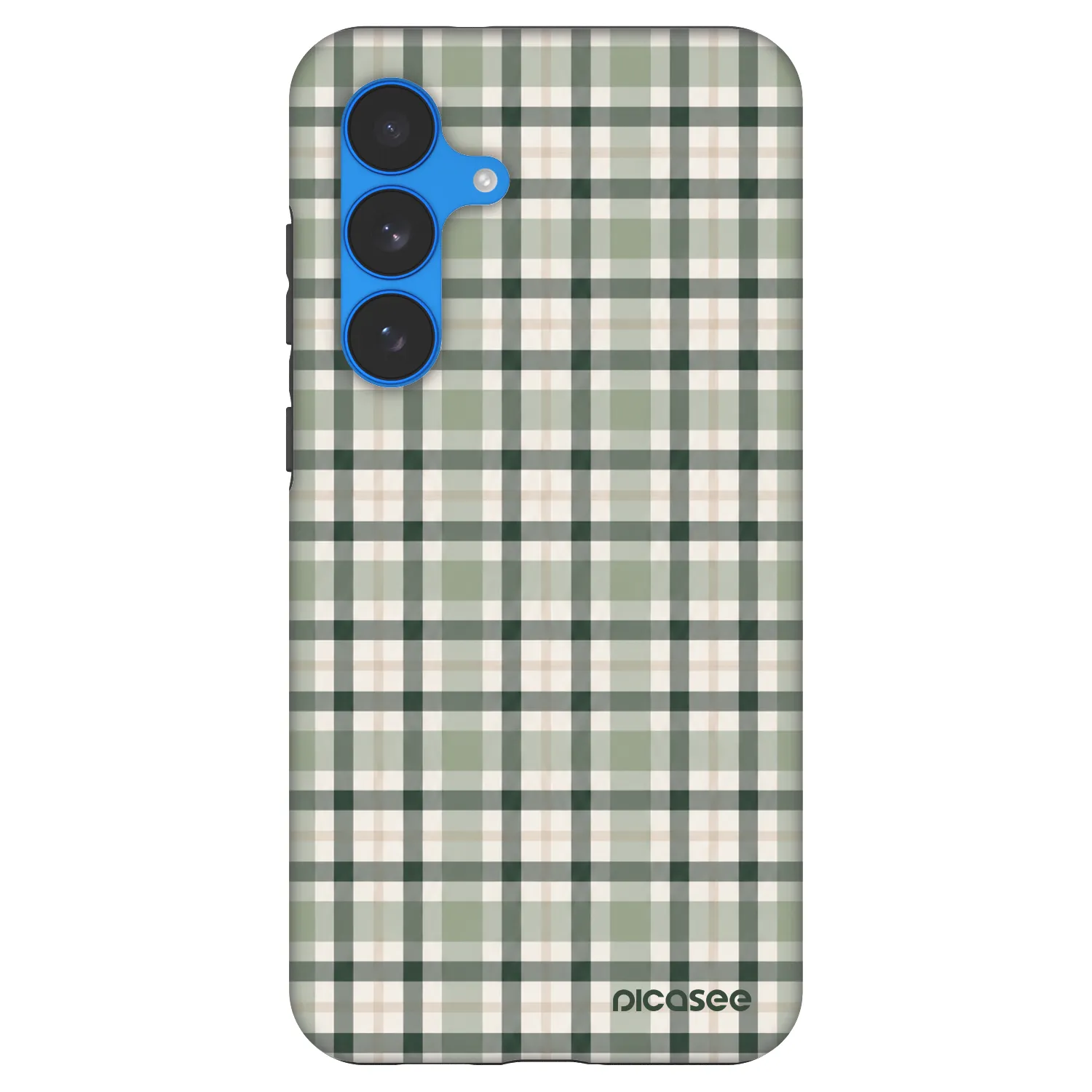 Picasee Fashion Case Samsung Galaxy S25 FE 5G - Sage Tartan
