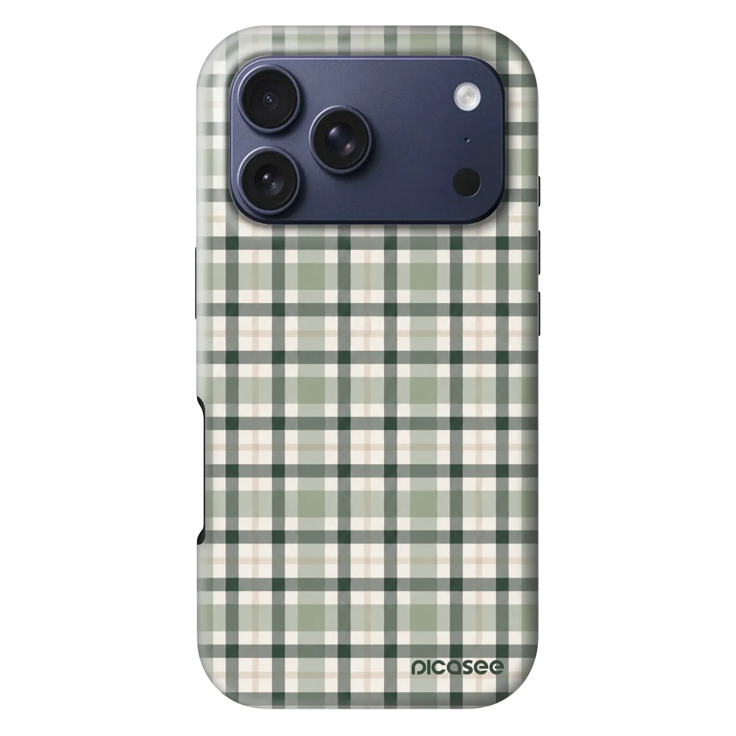 Picasee Fashion Case MagSafe Apple iPhone 18 Pro - Sage Tartan