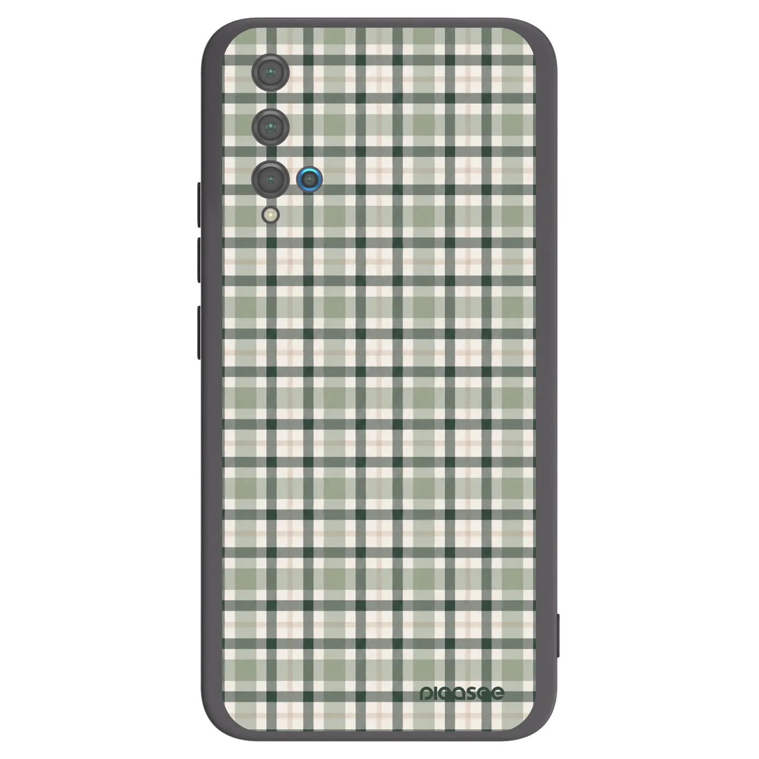 Picasee fekete szilikon tok az alábbi mobiltelefonokra Huawei Nova 5T - Sage Tartan