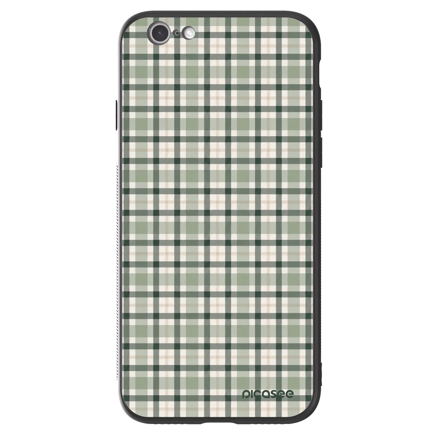 Picasee ULTIMATE CASE Apple iPhone 6/6S - készülékre - Sage Tartan