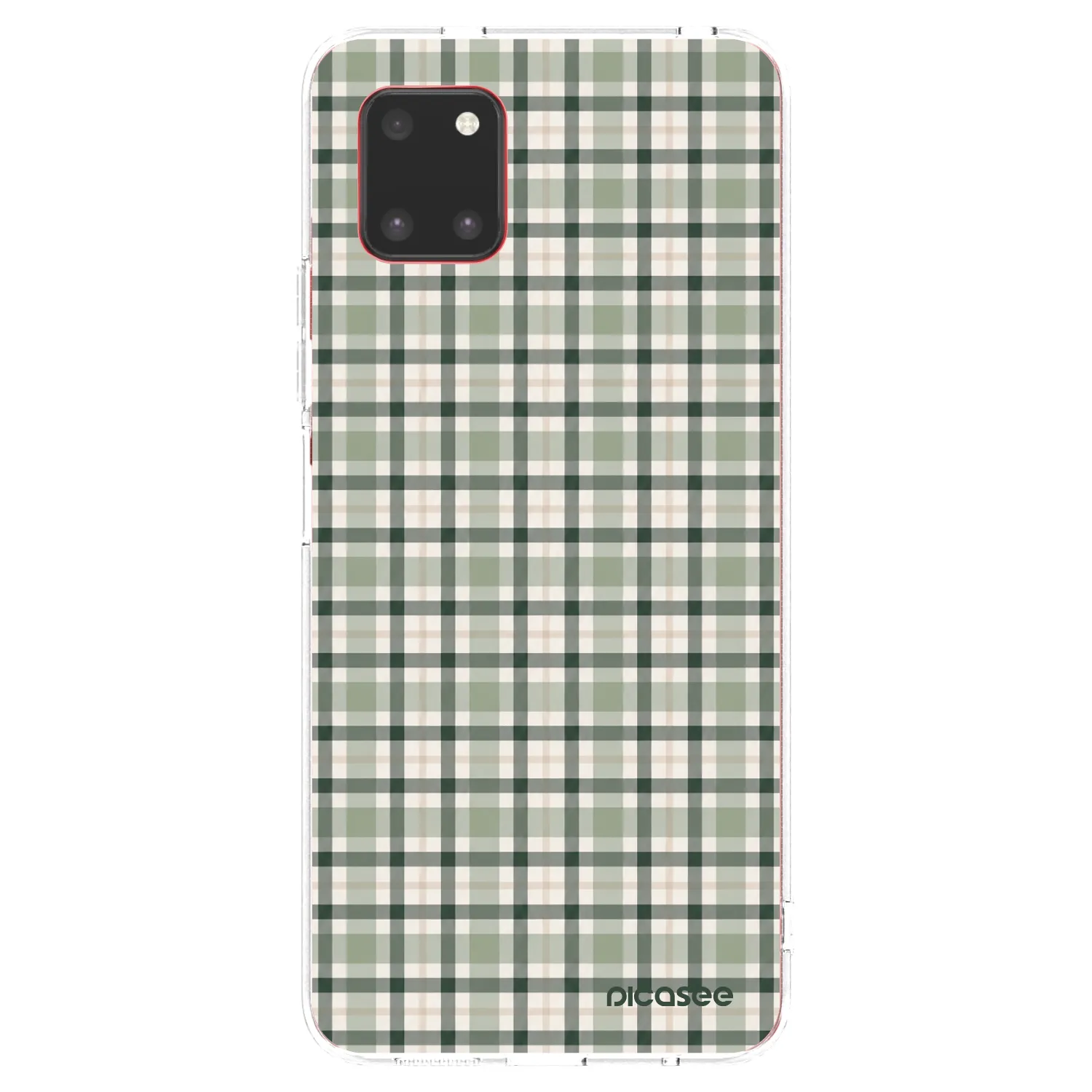 Picasee átlátszó szilikon tok az alábbi mobiltelefonokra Samsung Galaxy Note 10 Lite N770F - Sage Tartan